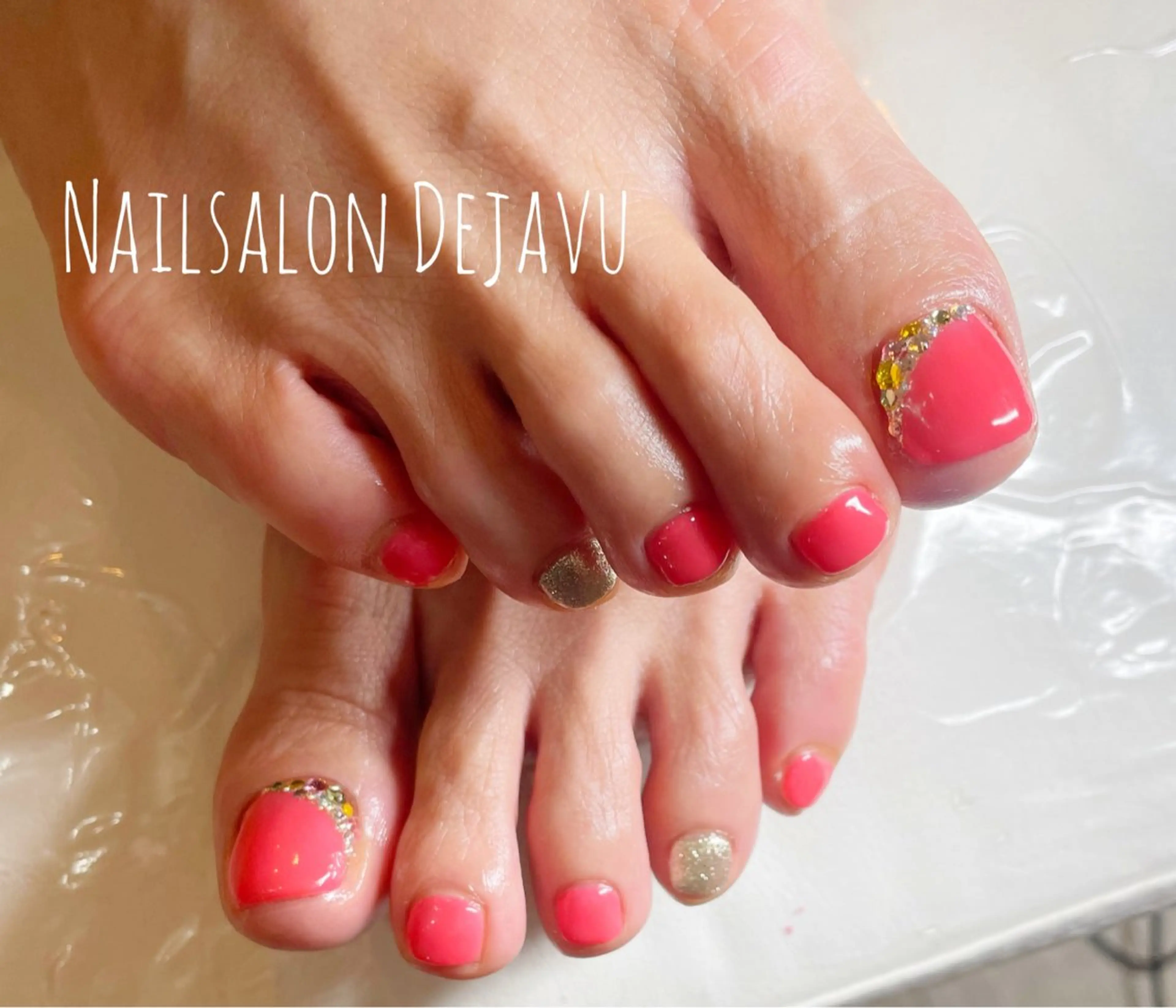 ネイル アートネイル フットネイル 持ち込み ハンドネイル Nailsalon Dejavu Yokosuka所属・Nailsalon Dejavuのネイルデザイン