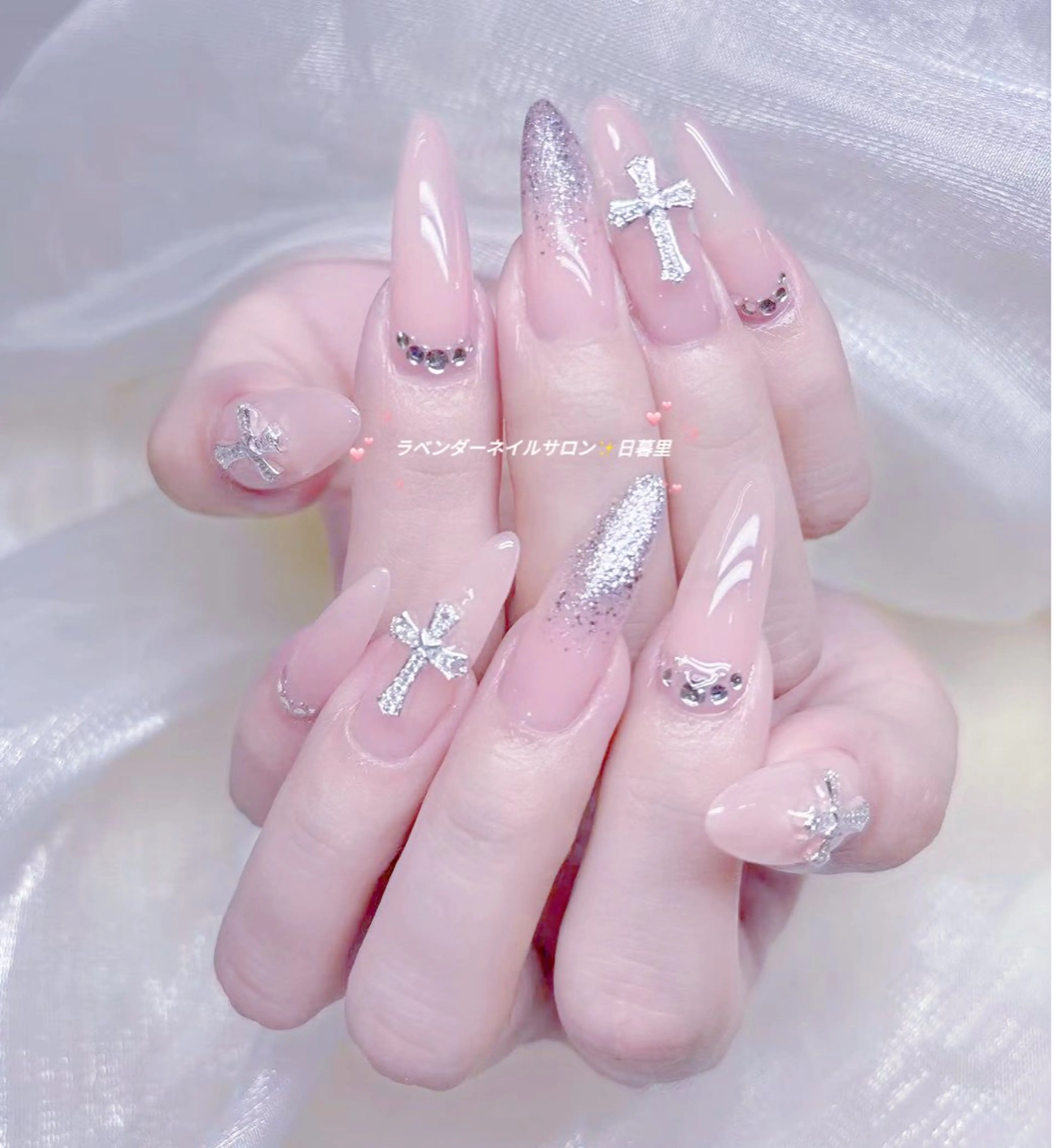 ネイル ラベンダー💖日暮里 ルル💖ネイルのネイルデザイン