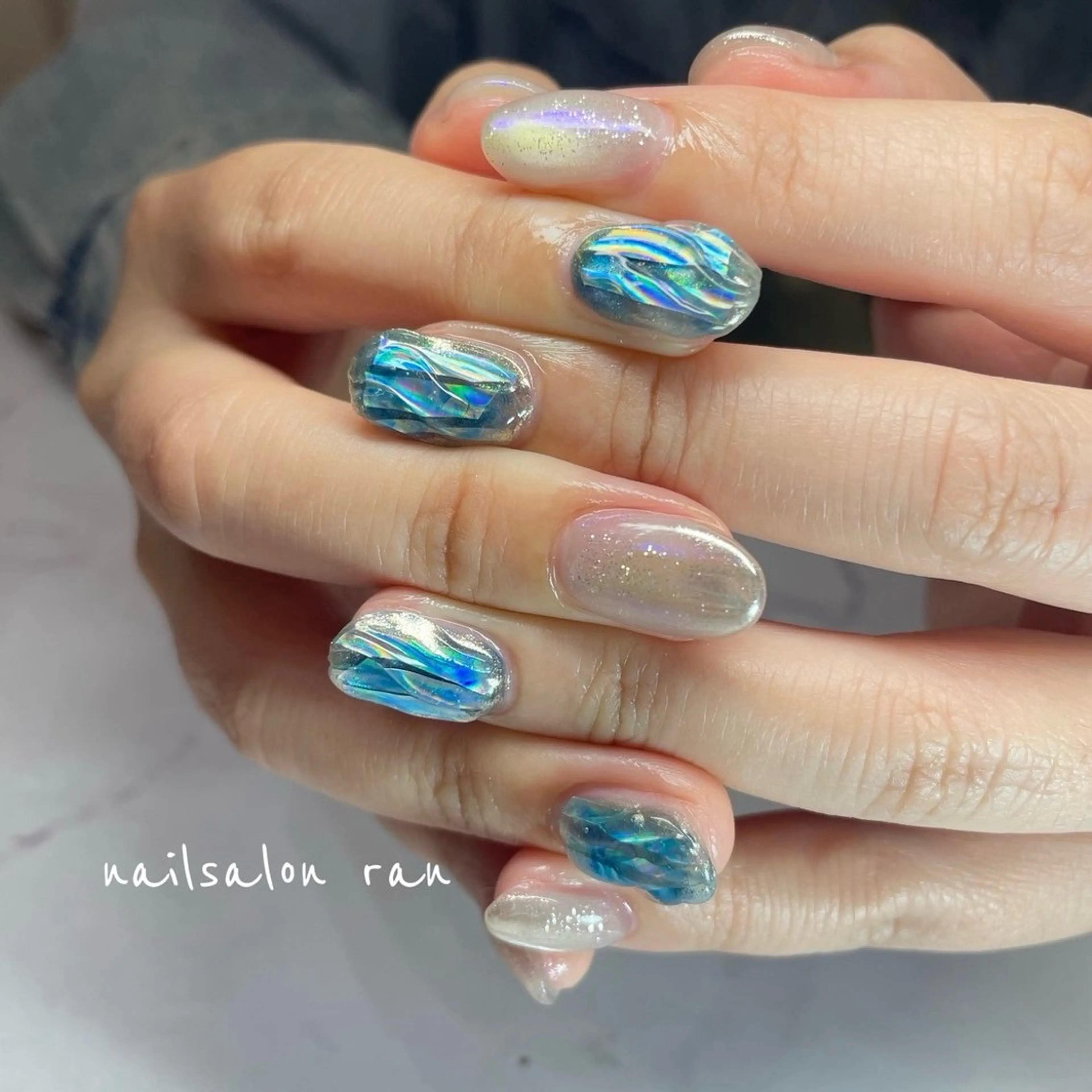 ネイル ハンドネイル ハンドケア nailsalon ranのネイルデザイン