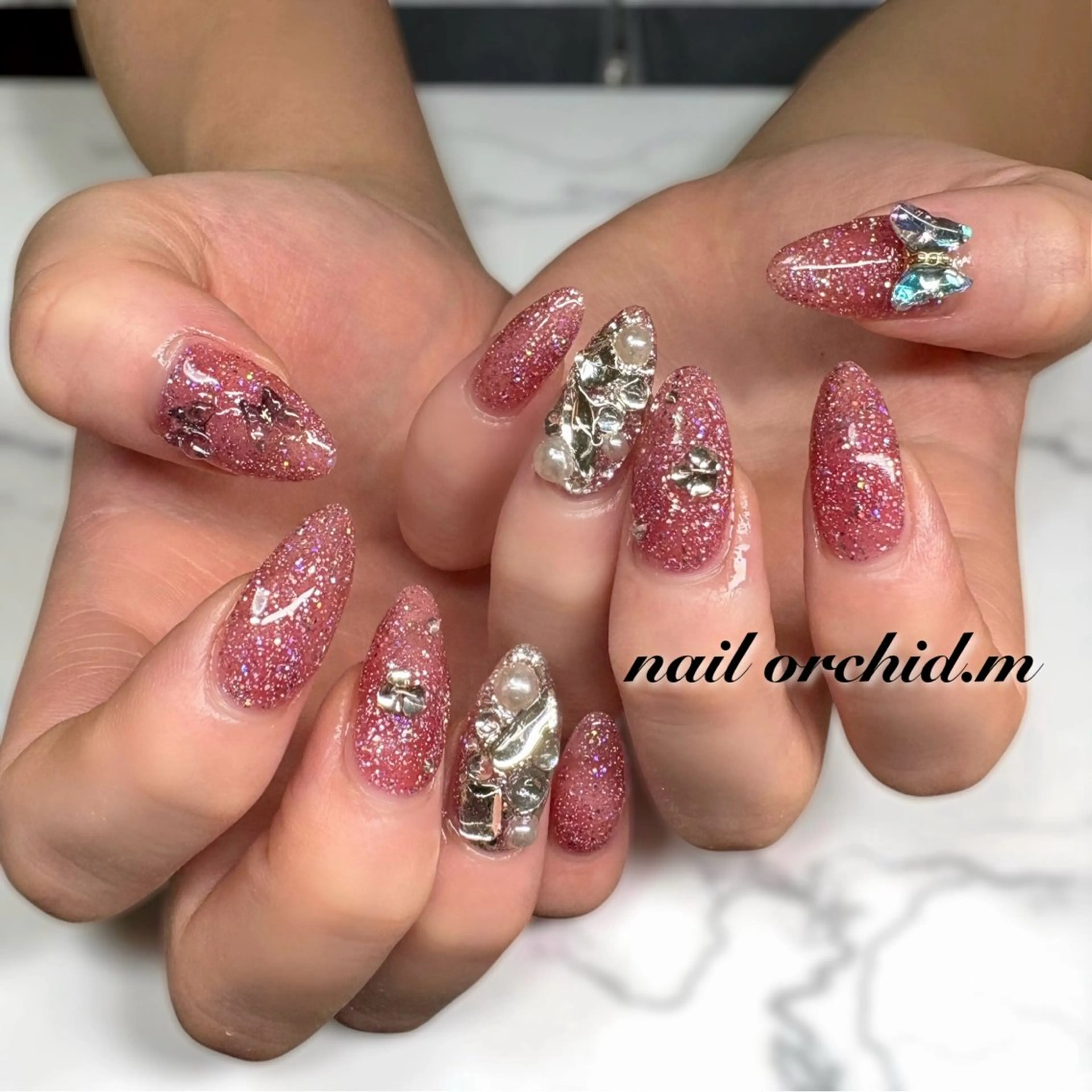 ネイル ハンドネイル orchid mikiのネイルデザイン