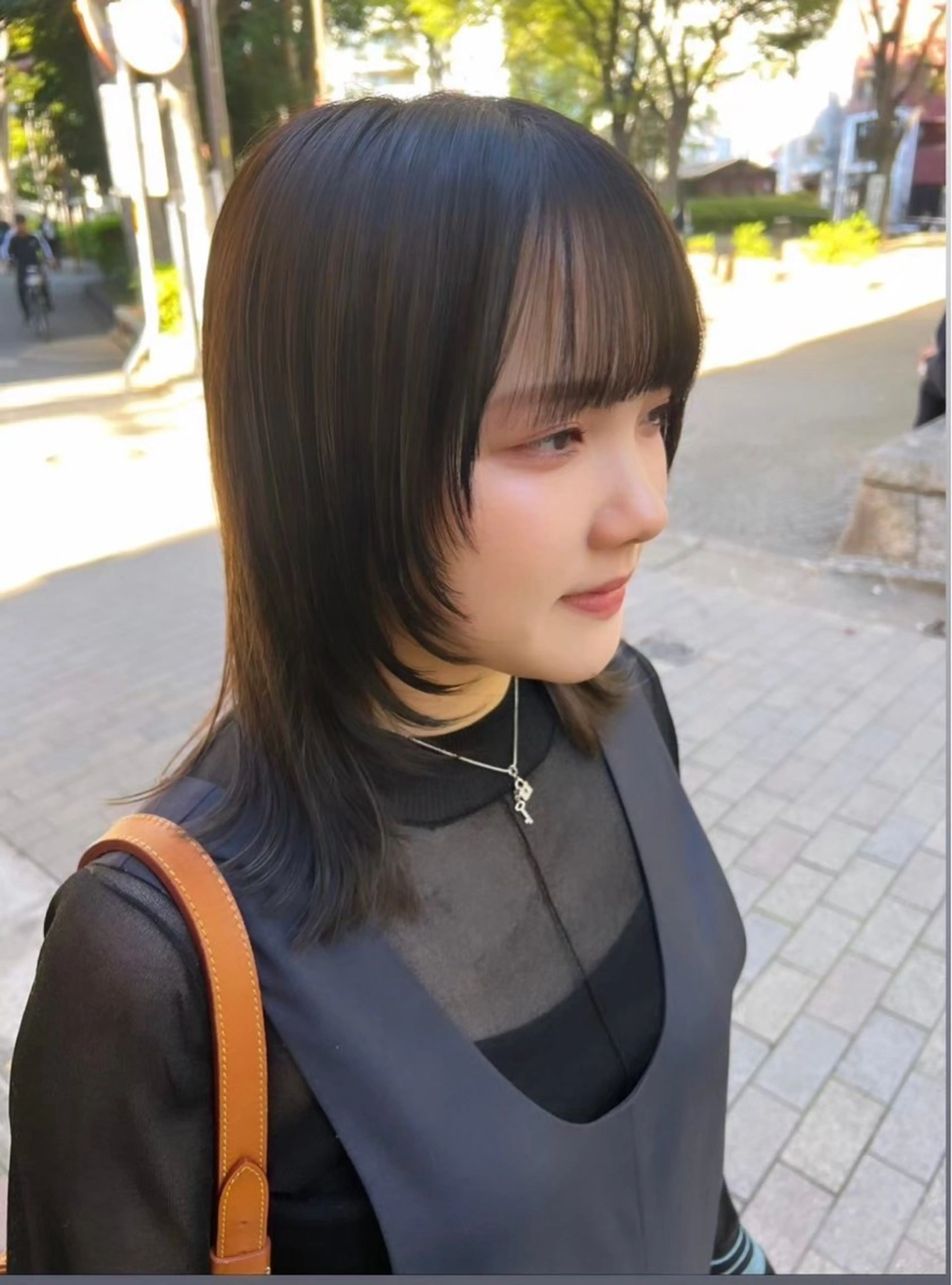 ミディアム albero🧸 🌳鈴木遥菜のヘアスタイル