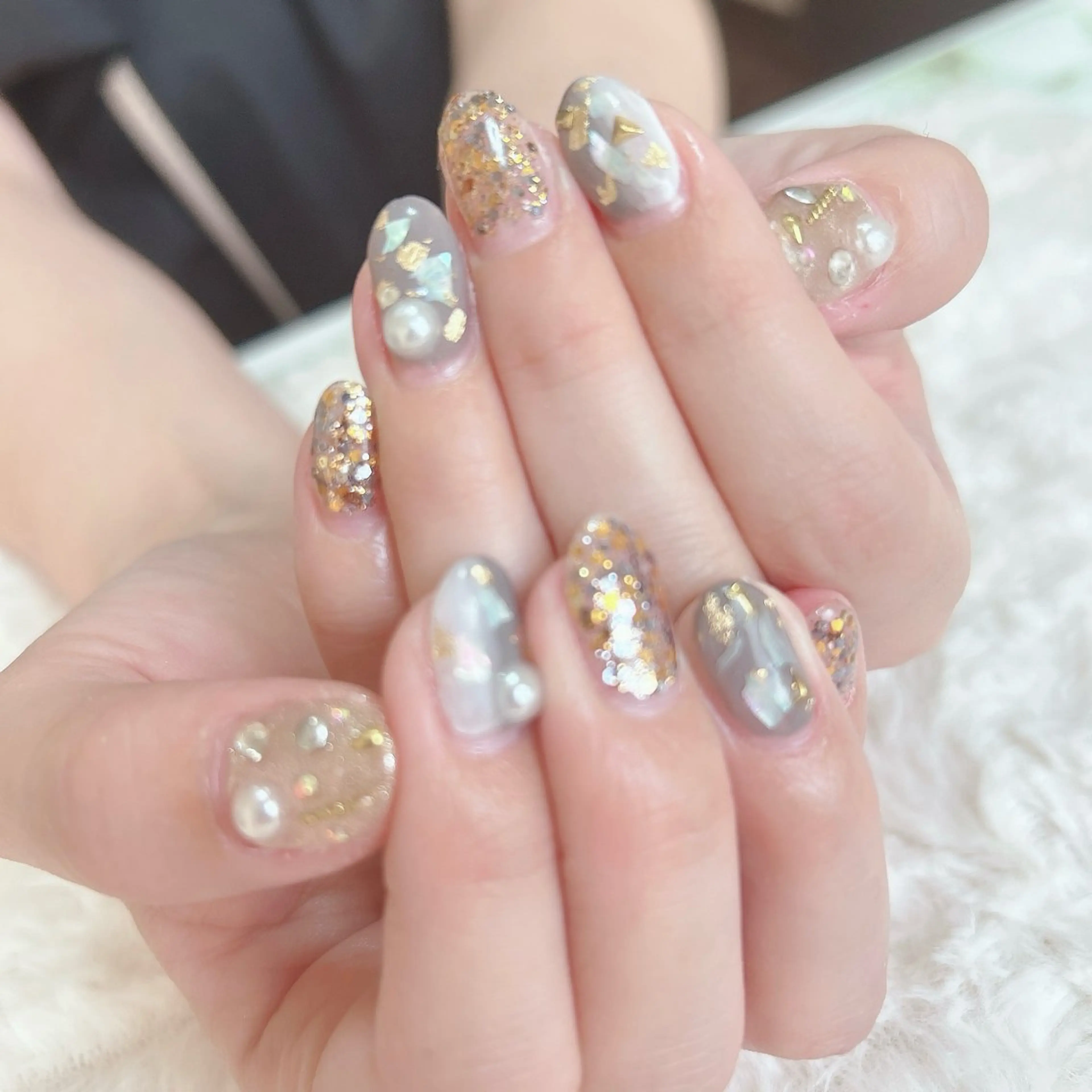 【オフ無料フィルイン付き】簡単アート6本　事前に写真添付お願い致します（3種のアート）の写真