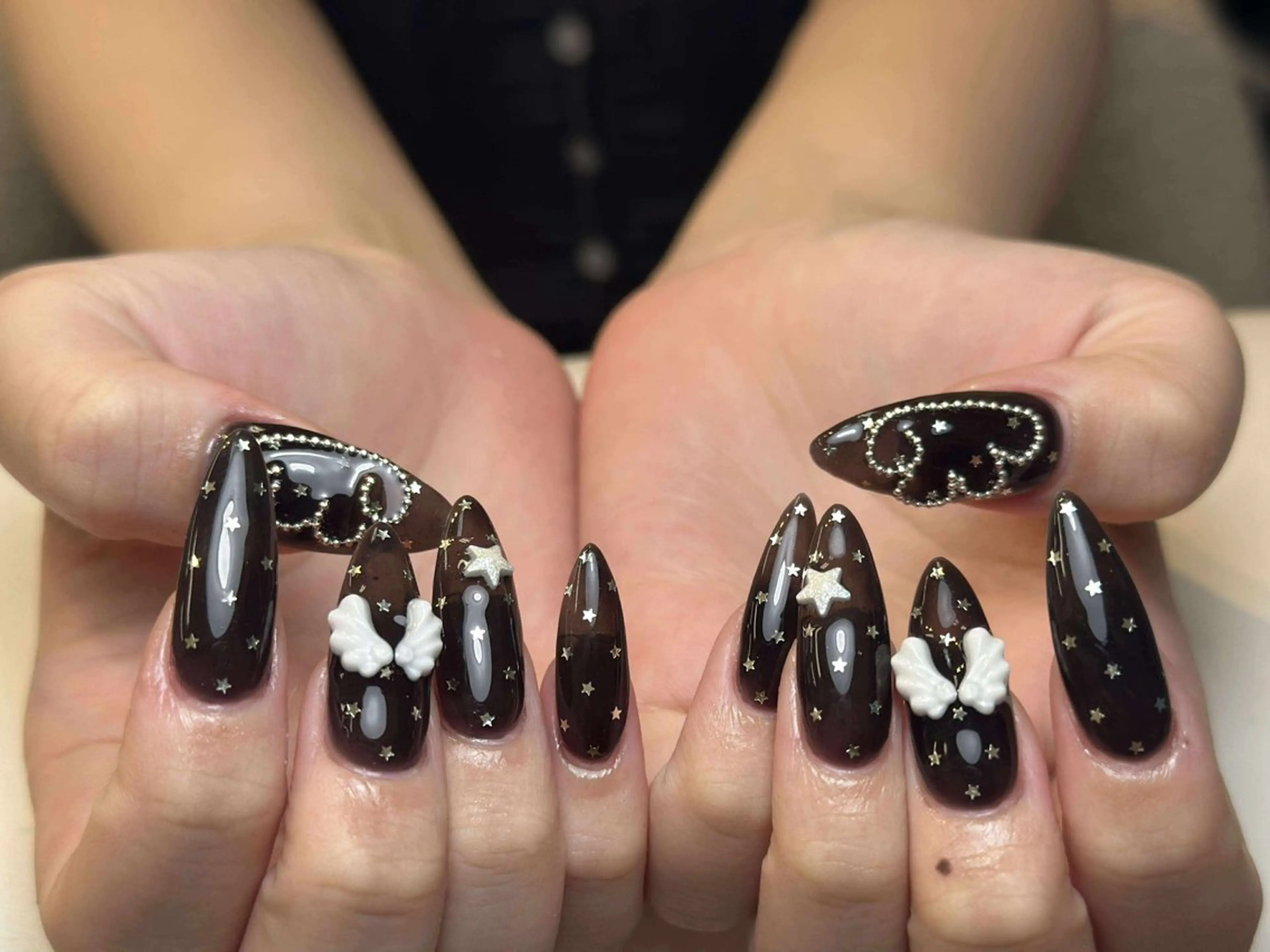 ネイル アートネイル 成人式 ジェルネイル ニュアンスネイル 夏ネイル ハンドネイル Jenn Nail Shinokuboのネイルデザイン