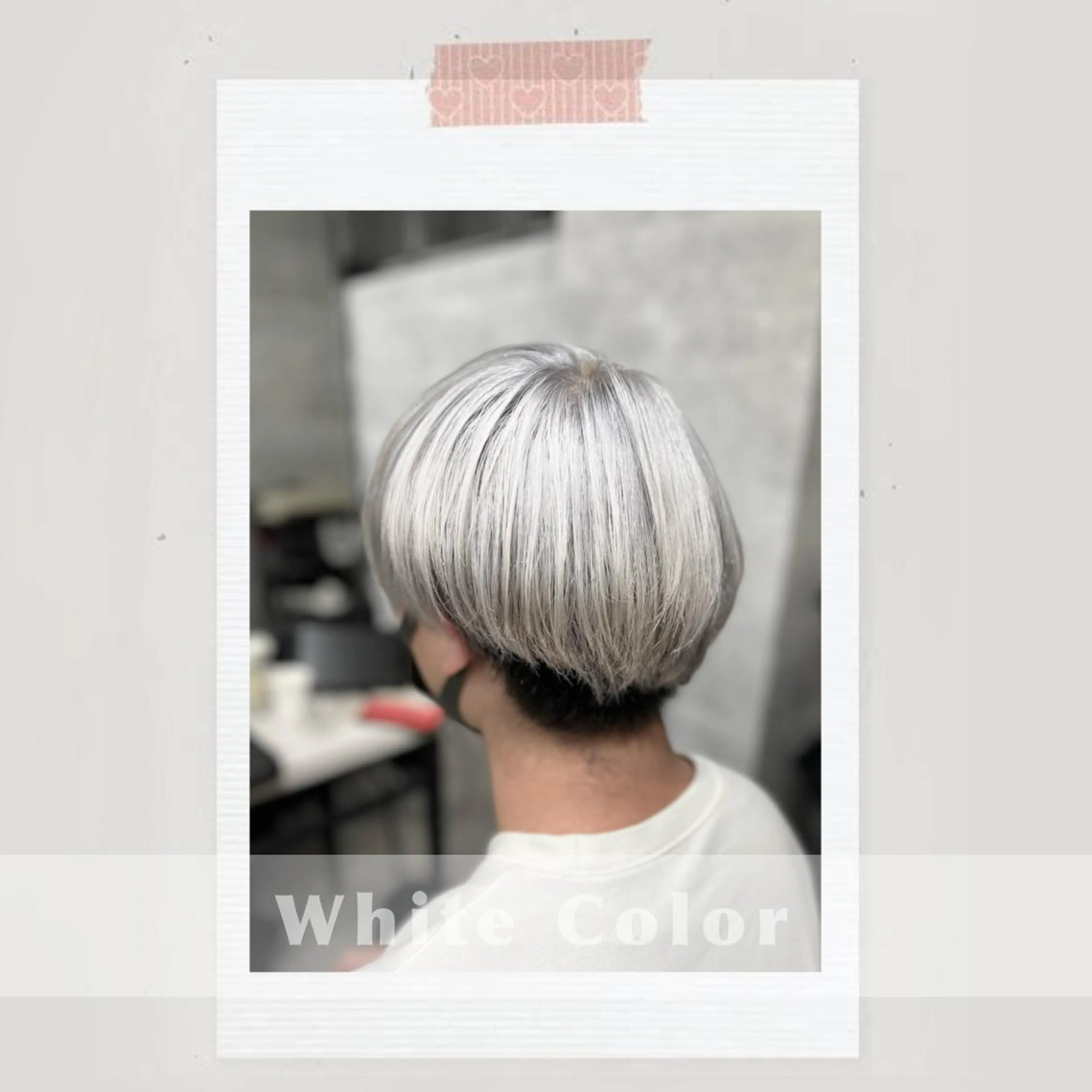 カラー メンズ メンズブリーチ ブリーチ ☘️ motion ALOE ☘️のヘアスタイル