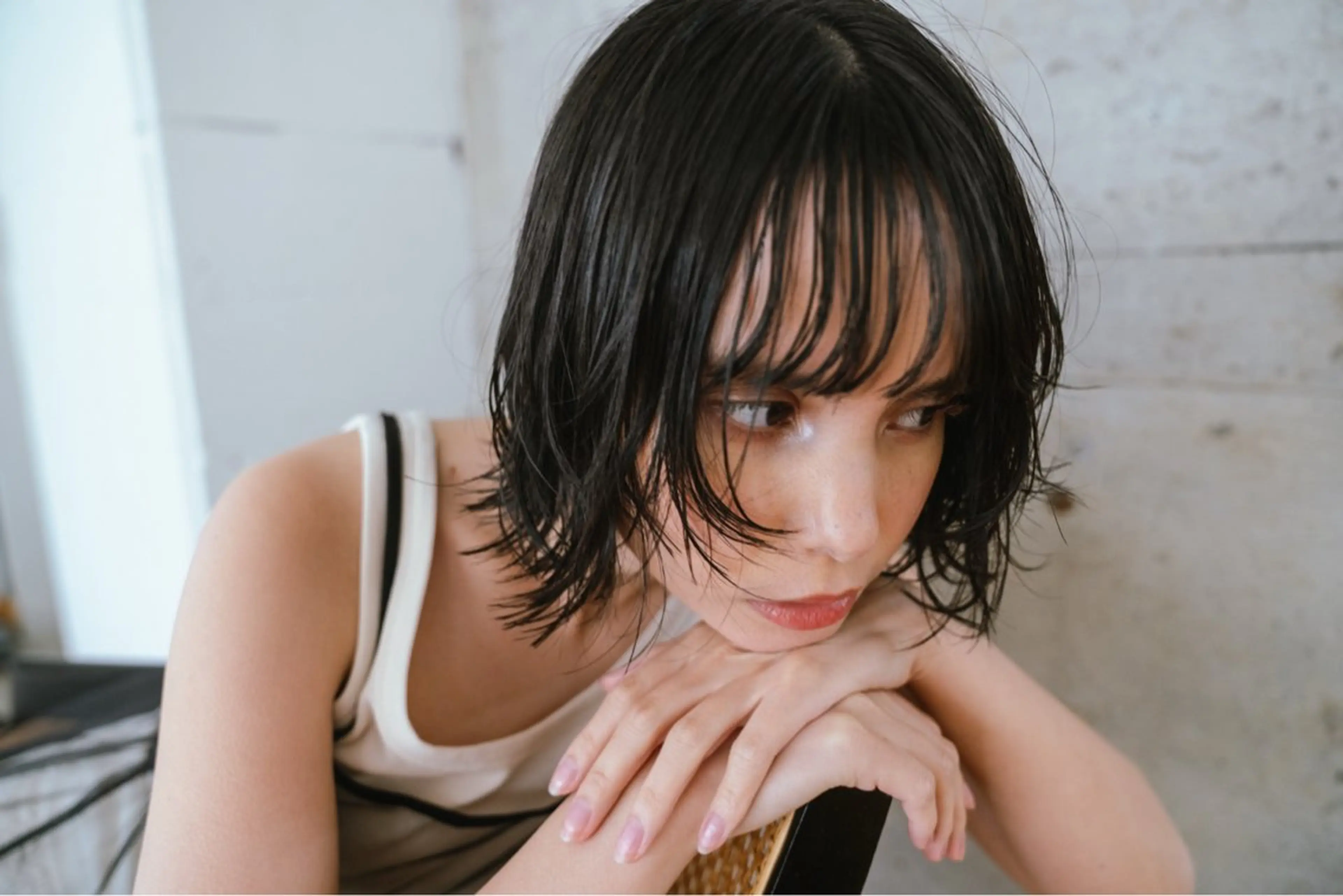 【レディース限定】【寒色】トーンダウンカラー🫧.: 🩵･:* .の写真