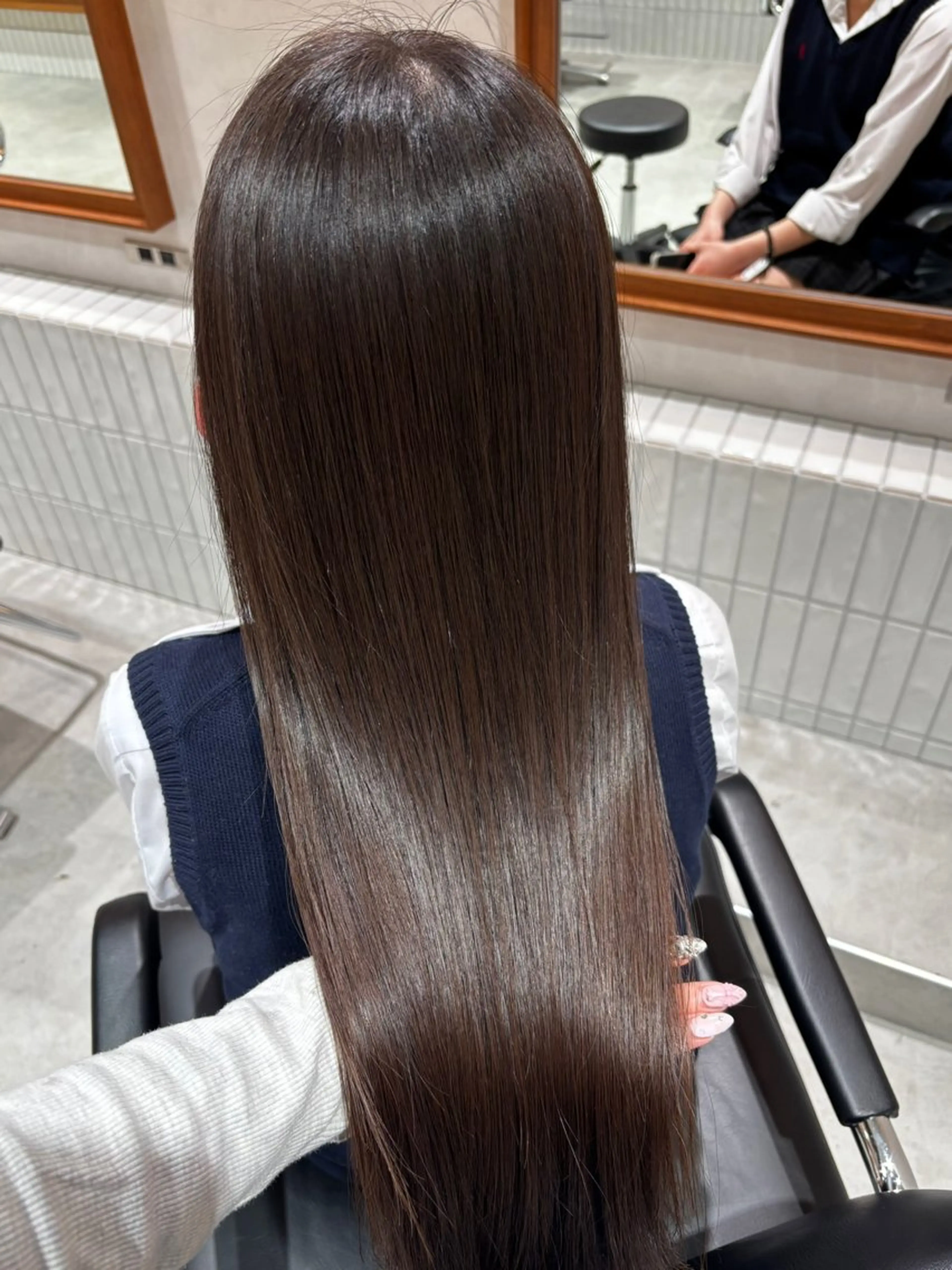 ロング 縮毛矯正 cocoro💗 ﾏﾂｴｸ/ﾈｲﾙのマツエク・マツパデザイン