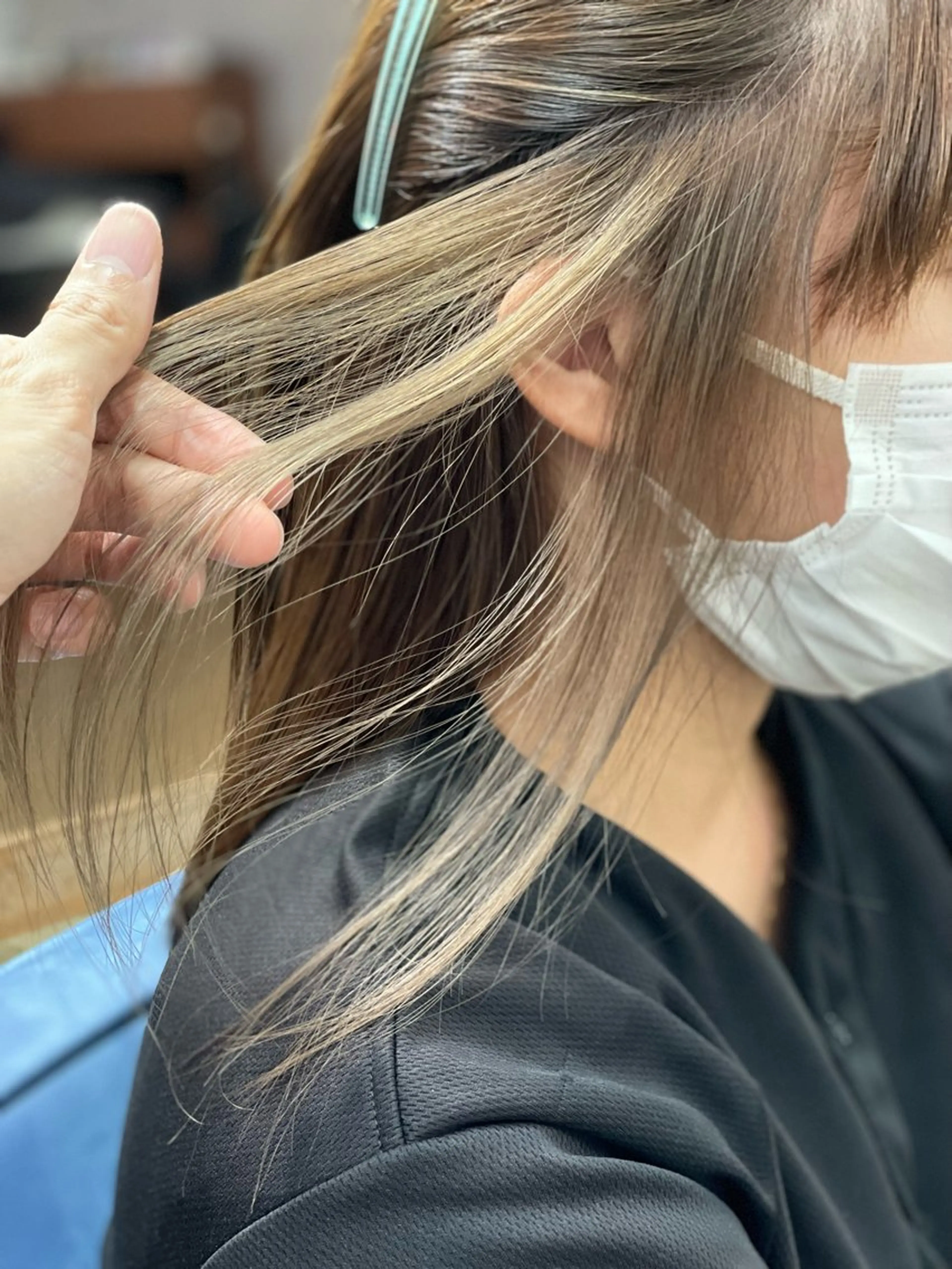 ロング カラー Snaly カラー特化ページのヘアスタイル