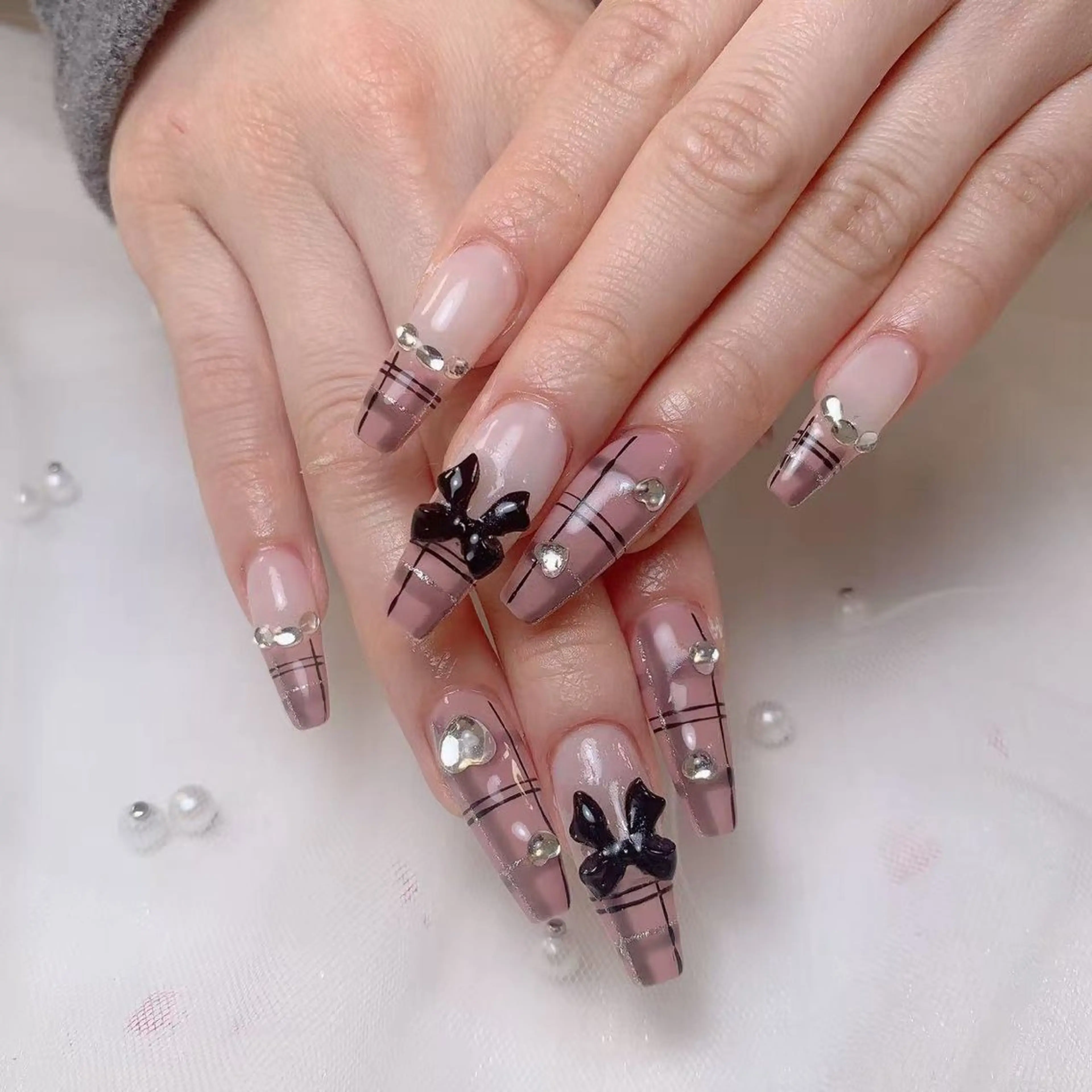 ネイル 持ち込み ネイルチップ Amina nail salonのネイルデザイン
