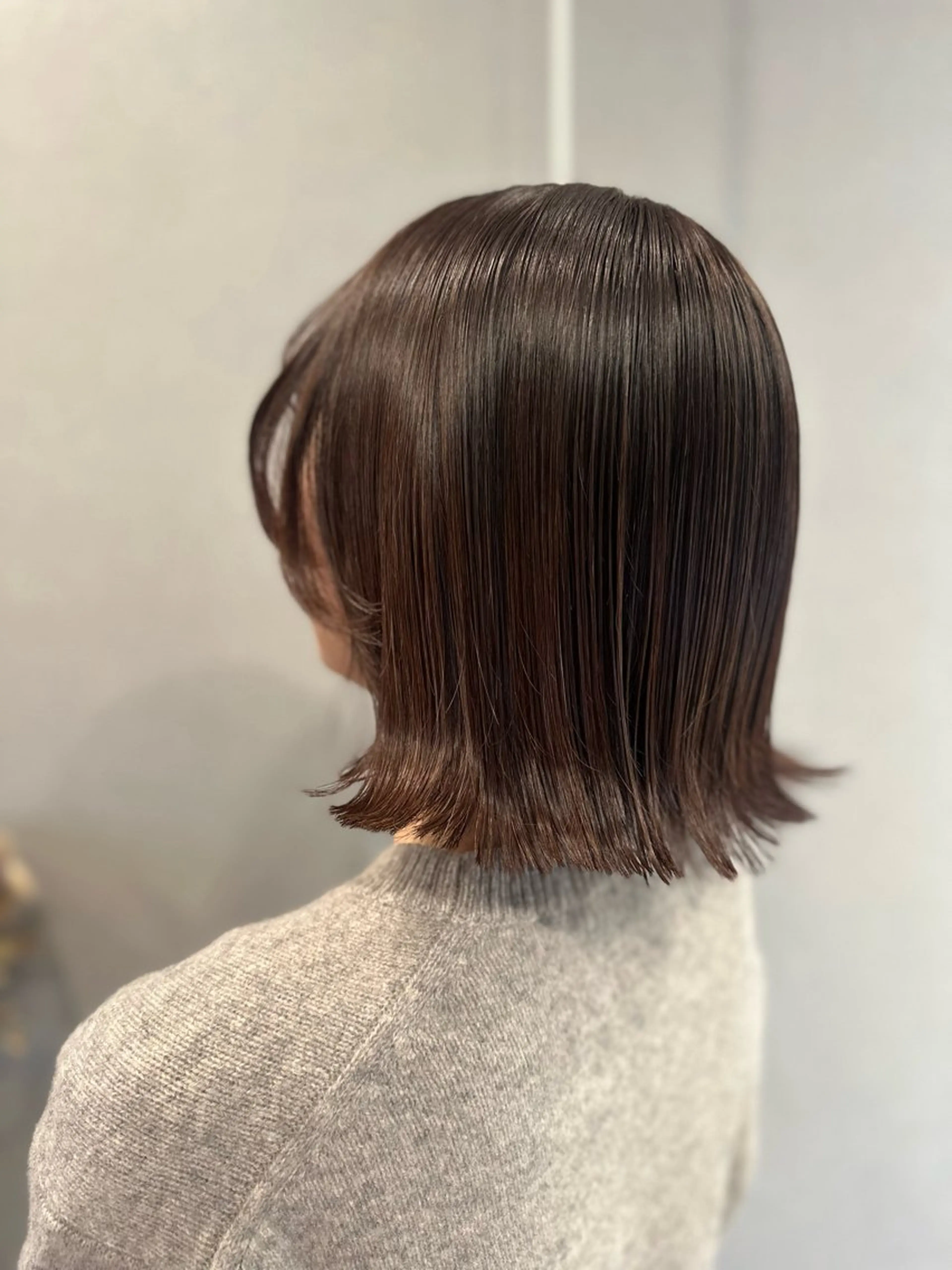 ミディアム カラー カット ヘアカラー K Harukaのヘアスタイル