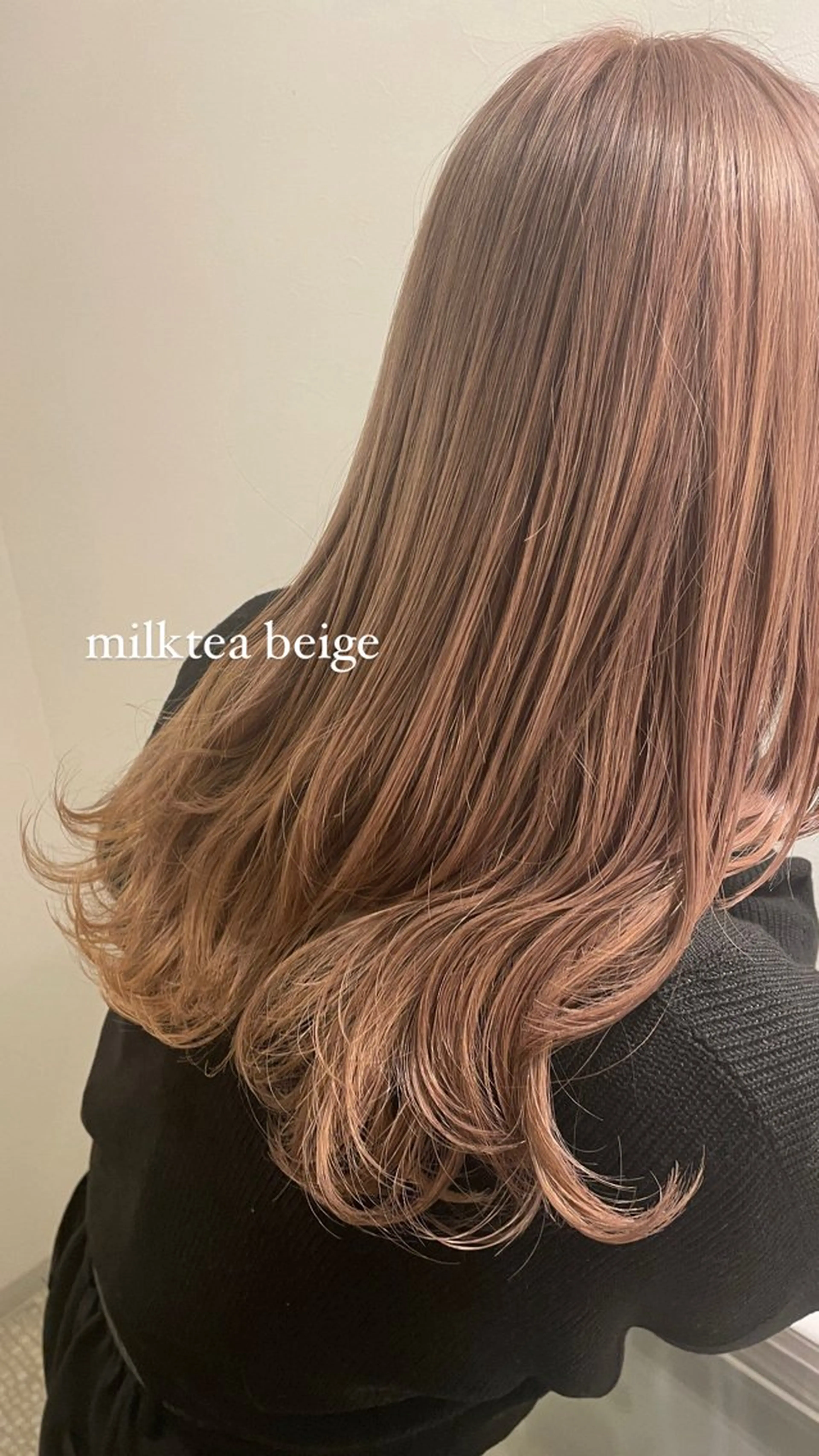 ロング カラー ブリーチ ミウラナツサ /レイヤーカットのヘアスタイル