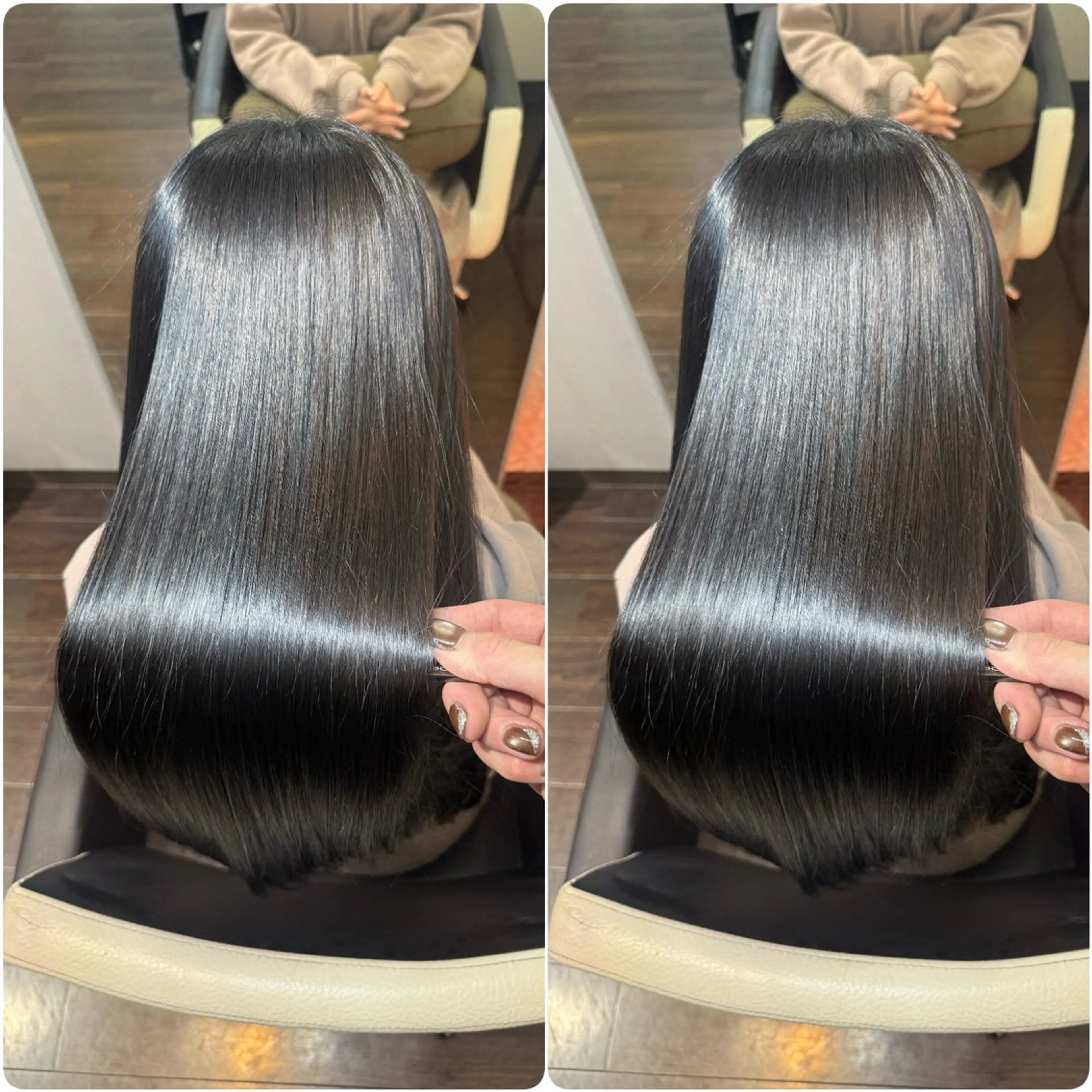 ロング カラー カット ヘアカラー トリートメント ヘッドスパ youres hair 髪質改善トリートメント&ヘッドスパ 新宿EAST所属・🌹ULTOWA🌹 髪質改善/縮毛/店長のヘアスタイル