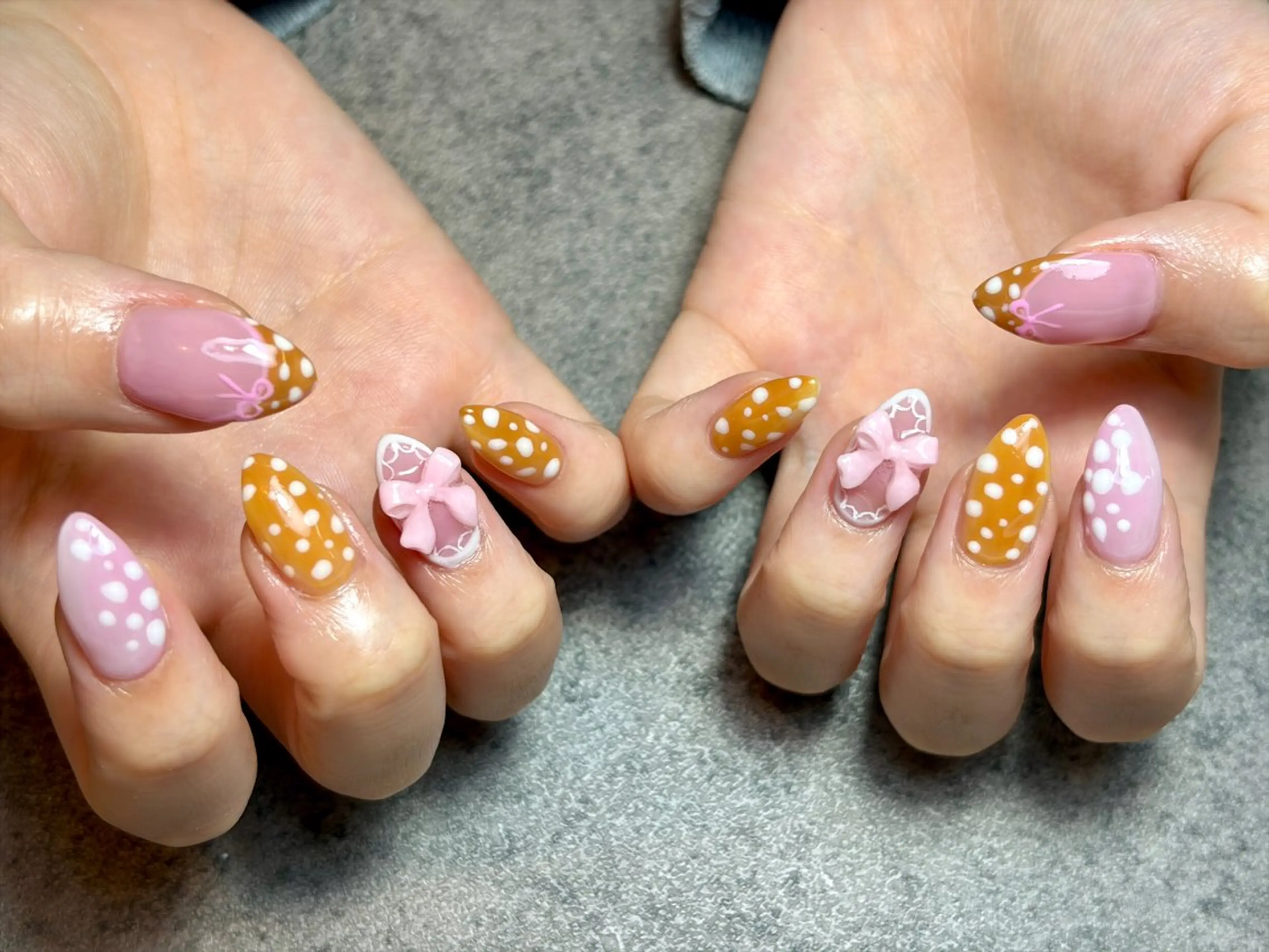 ネイル ハンドネイル GéRanium Harukaのネイルデザイン