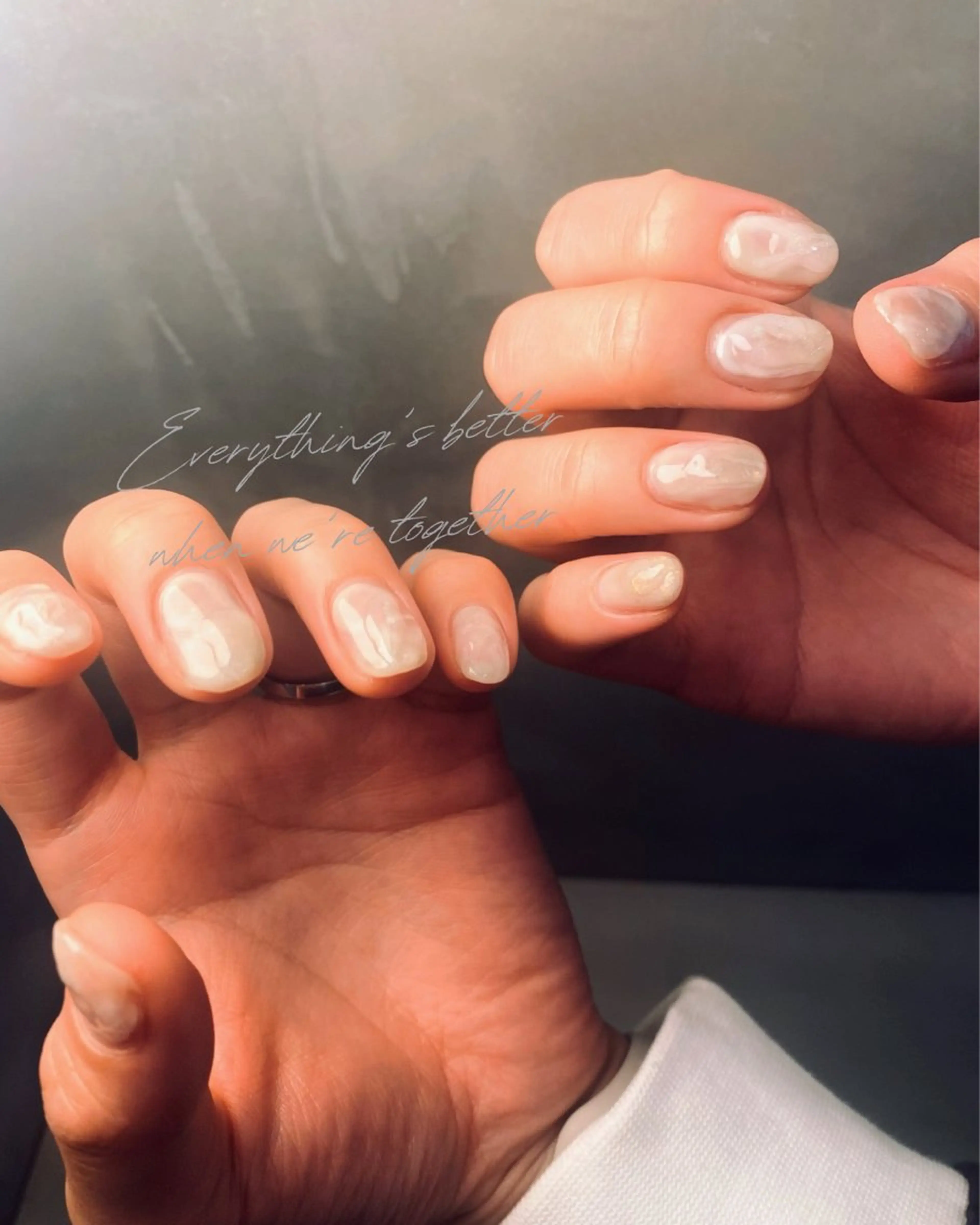 ネイル ニュアンスネイル free hug Hiromiのネイルデザイン