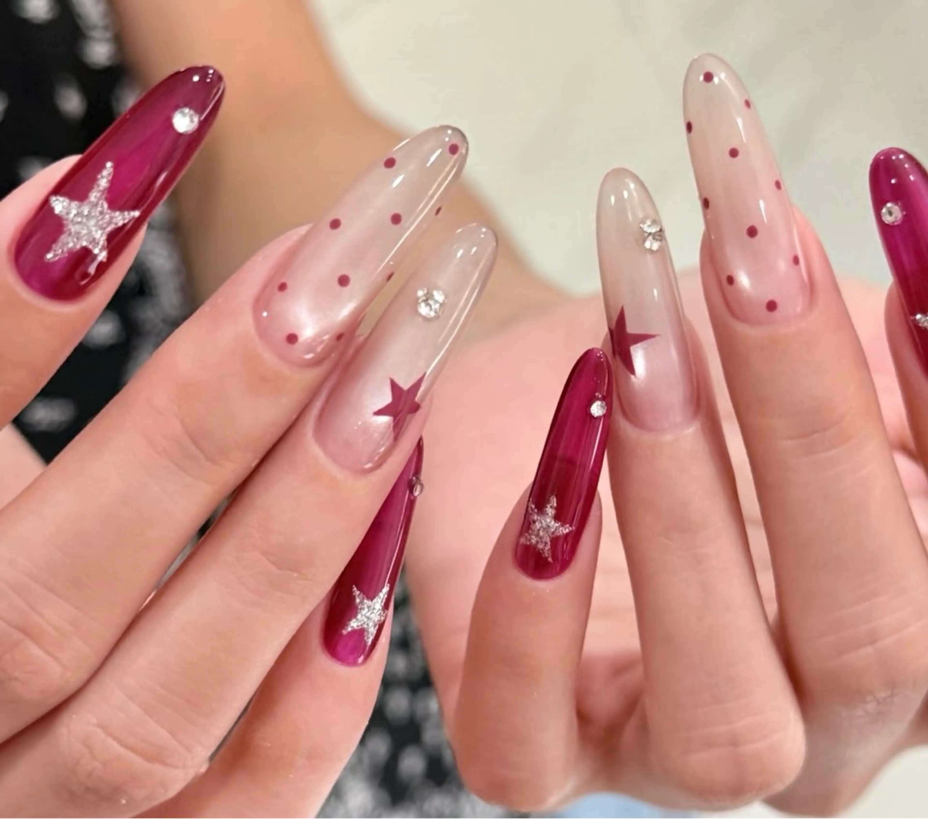 ネイル ハンドネイル 長出し専門店🎀 HARO💕Nailのネイルデザイン