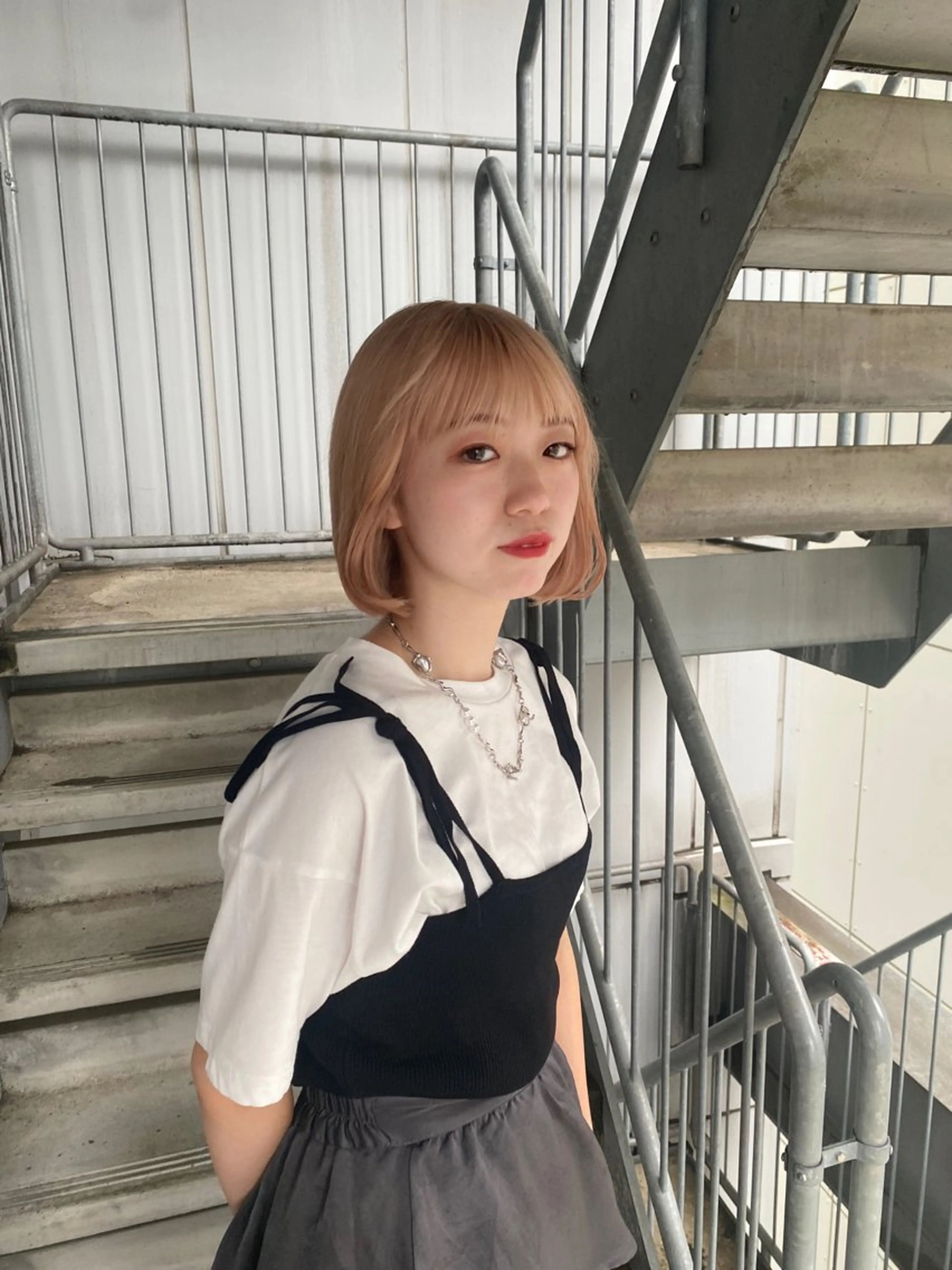 ショート カラー カット ヘアカラー トリートメント mai / linoah˚✧のヘアスタイル