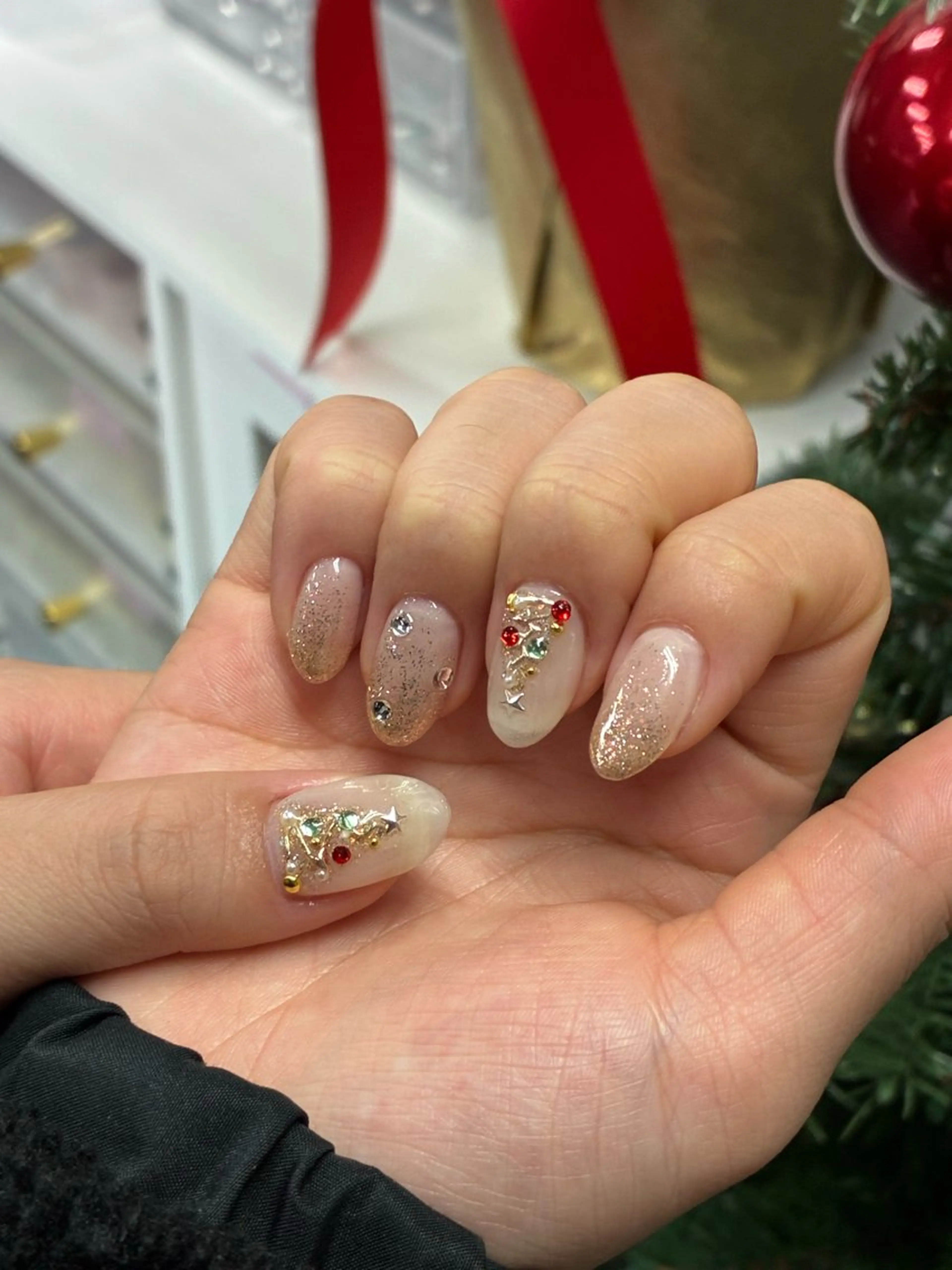 ネイル アートネイル フレンチネイル ジェルネイル 韓国ネイル 持ち込み ANA.CHUO 本川越店舗のネイルデザイン