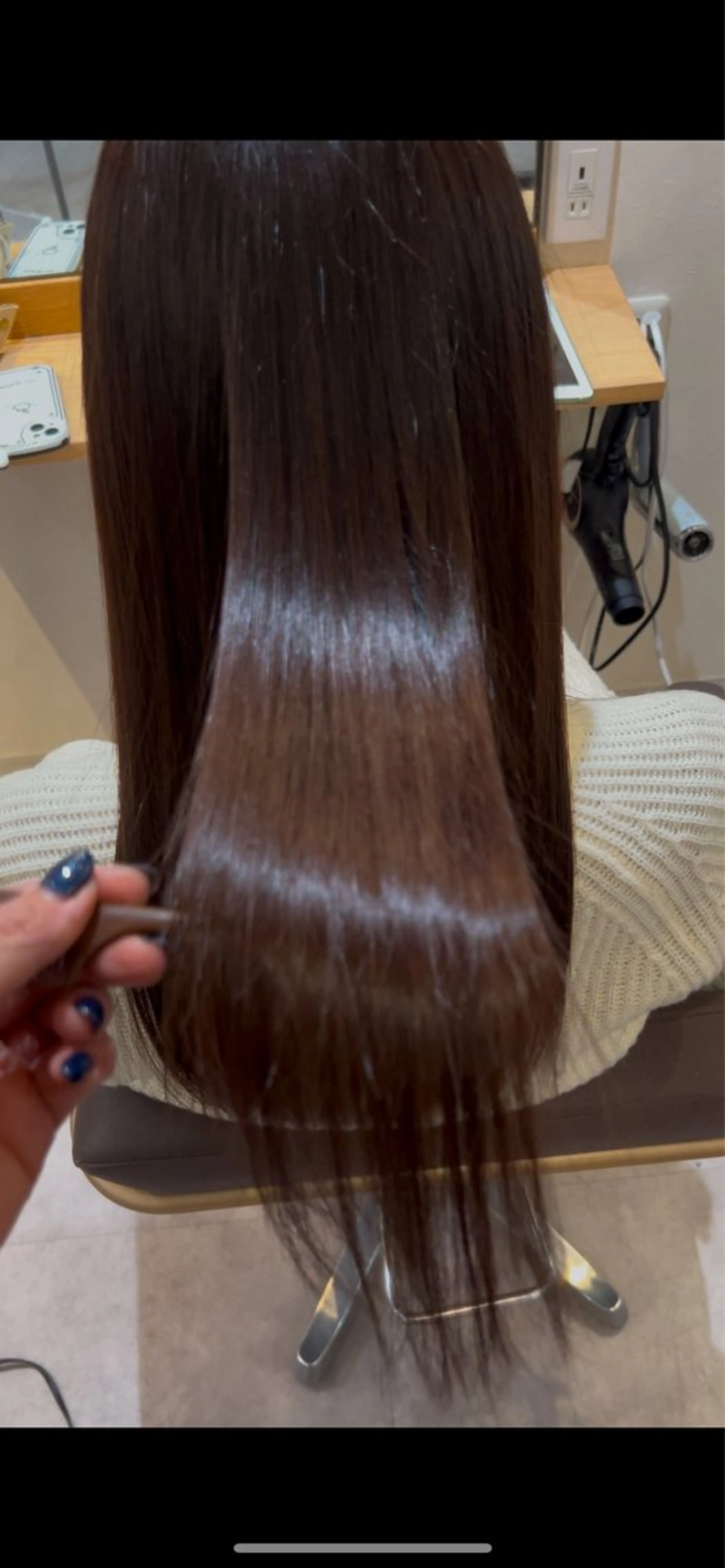 ロング 長濱 奏のヘアスタイル