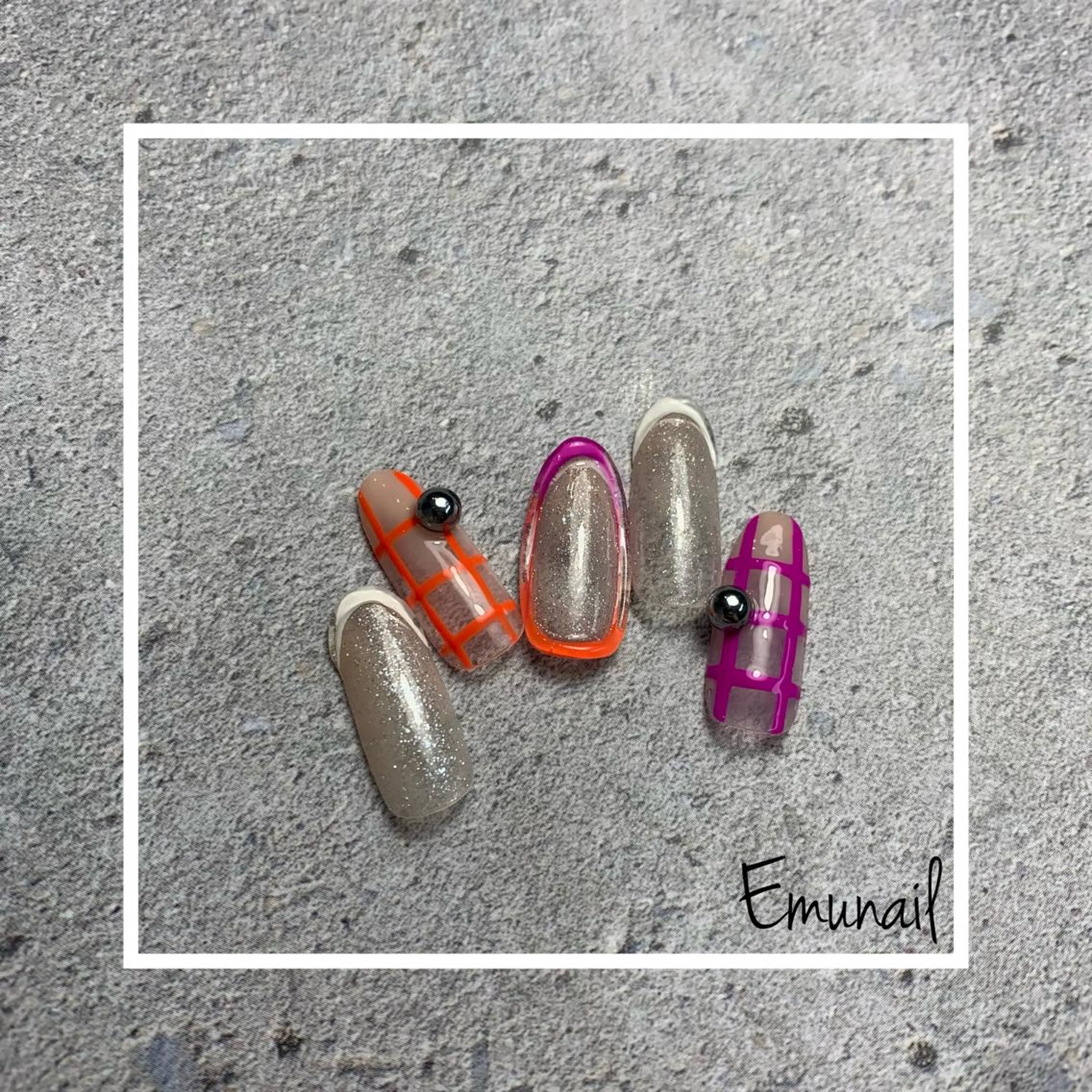 ネイル ハンドネイル Emu Nailのネイルデザイン