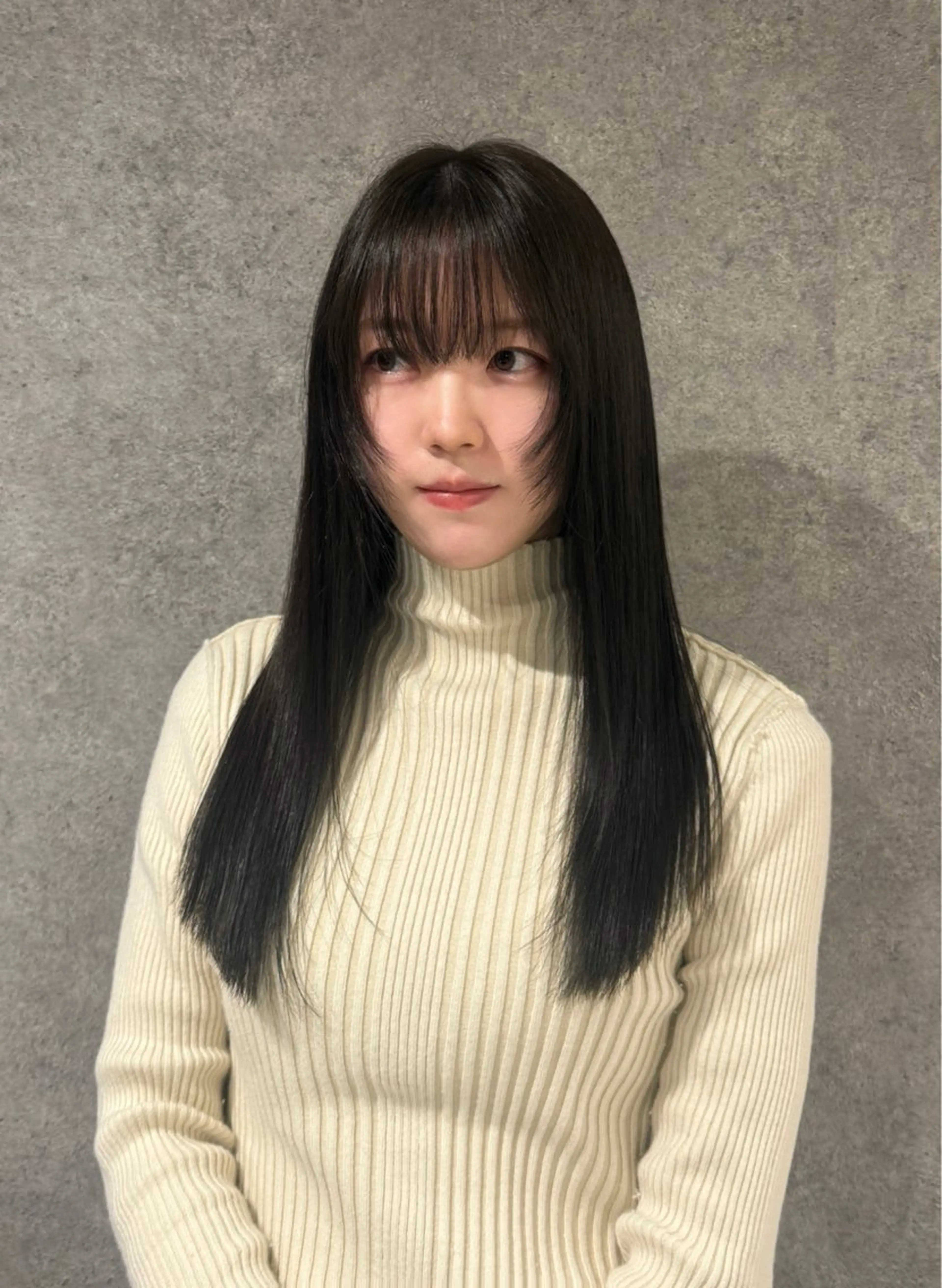 ロング カラー ブラウンカラー 透明感カラー オリーブカラー ヘアカラー 紅都🫧透明感 水光カラー🫧のヘアスタイル