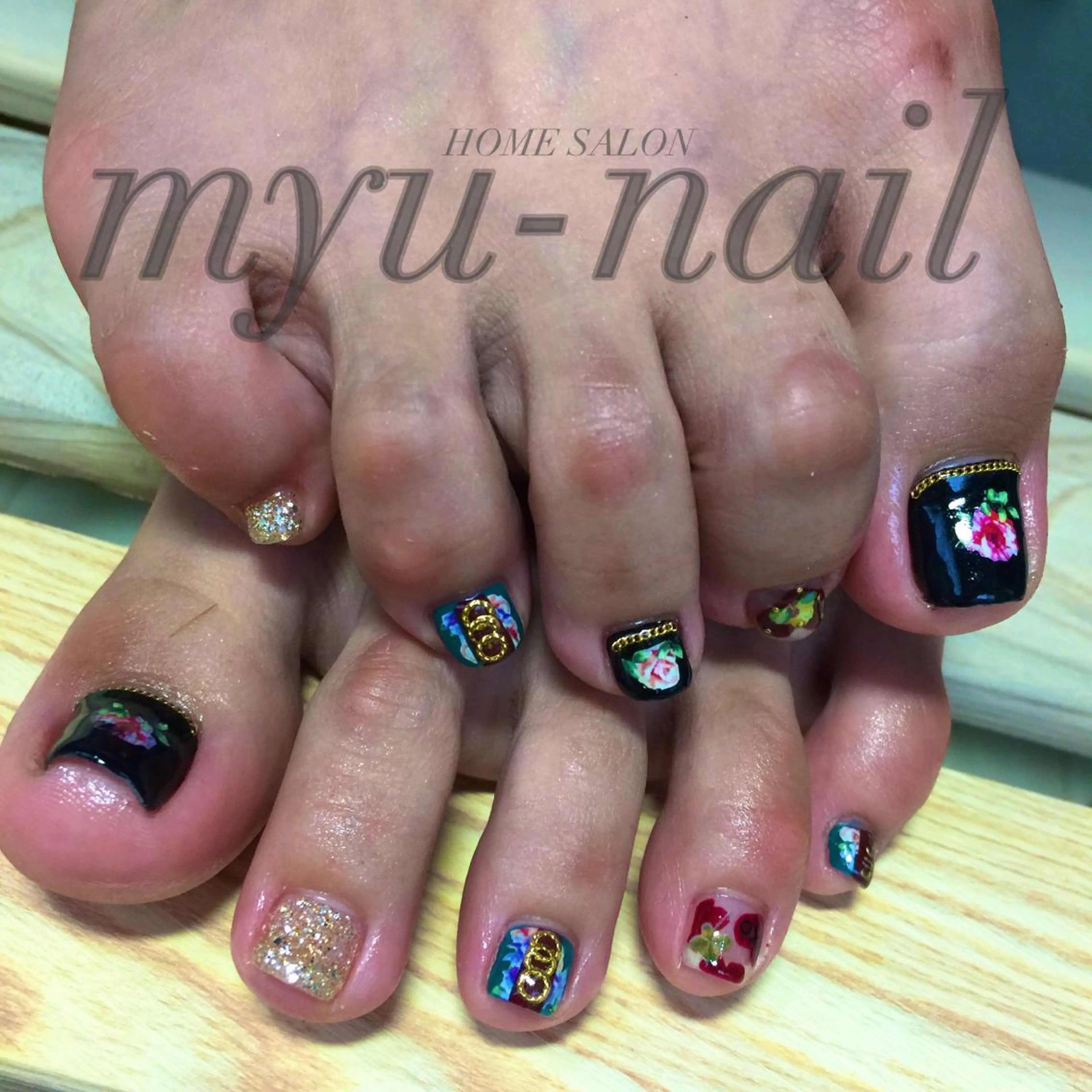 ネイル フットネイル ホームサロン myu-nailのネイルデザイン