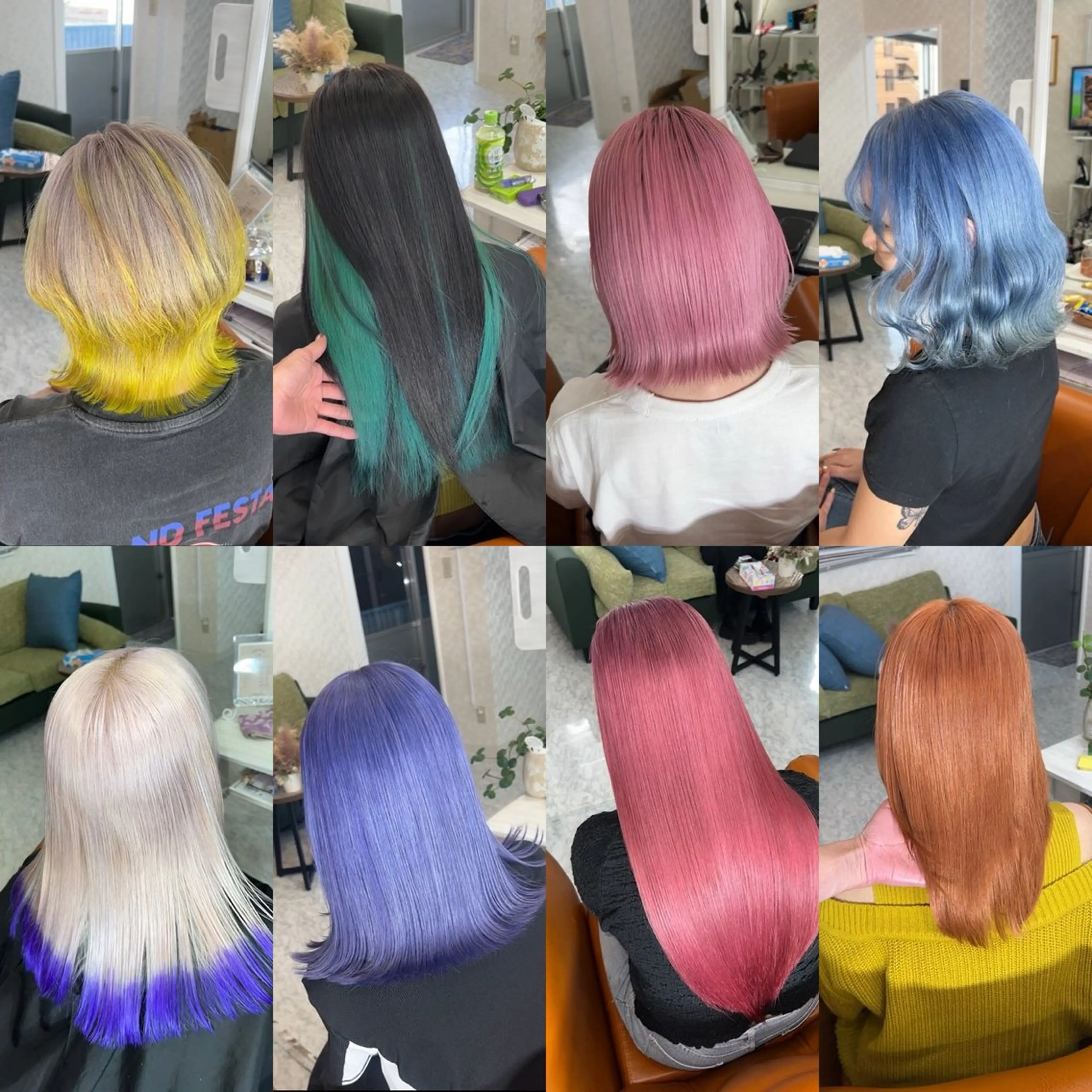 🌸YUKI指名初回限定キャンペーン🌸 ケアブリーチ＋カラー＋補修トリートメント　12500円の写真