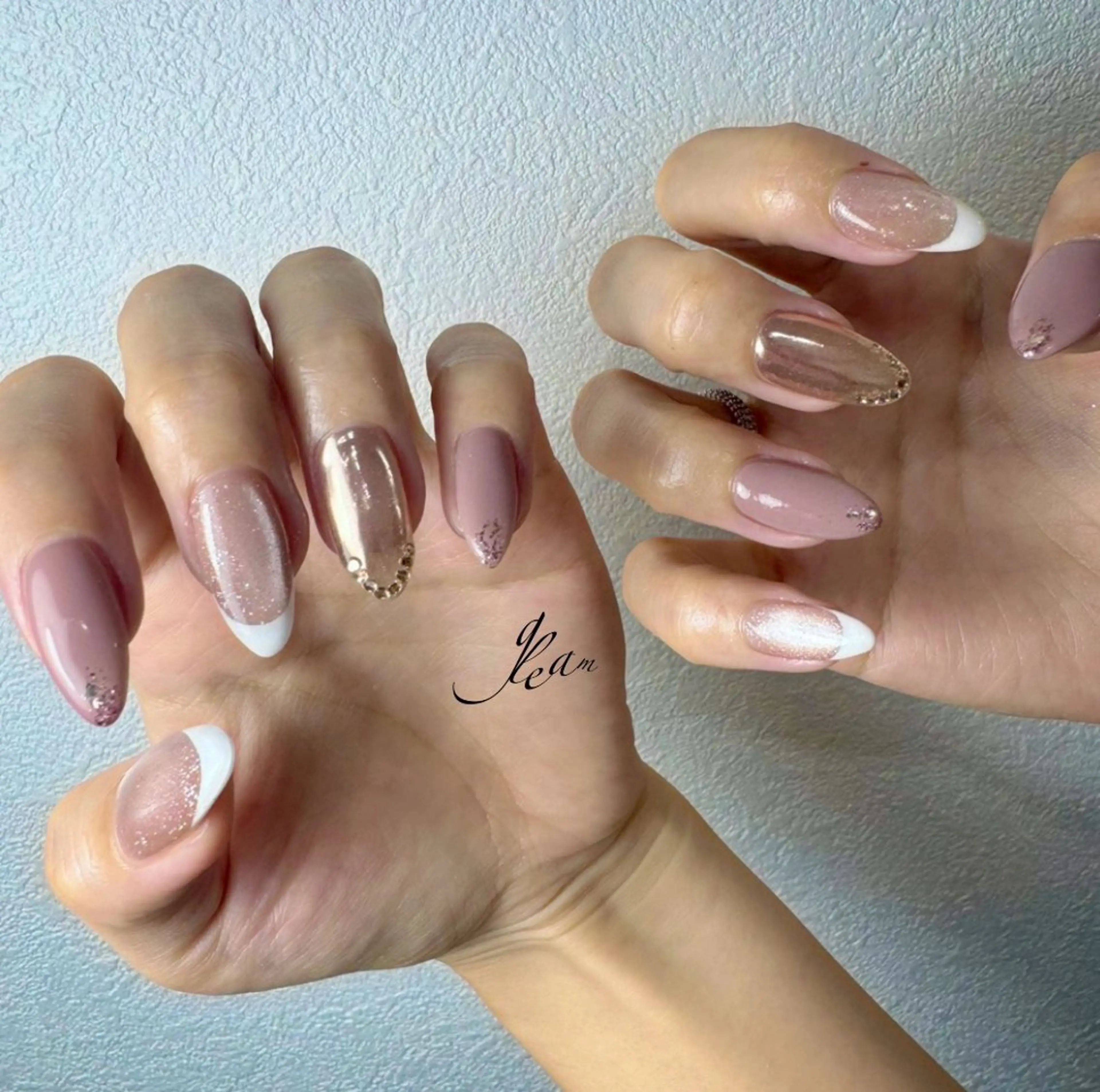 ネイル ハンドネイル gleam所属・gleam✴︎ sayakaのネイルデザイン