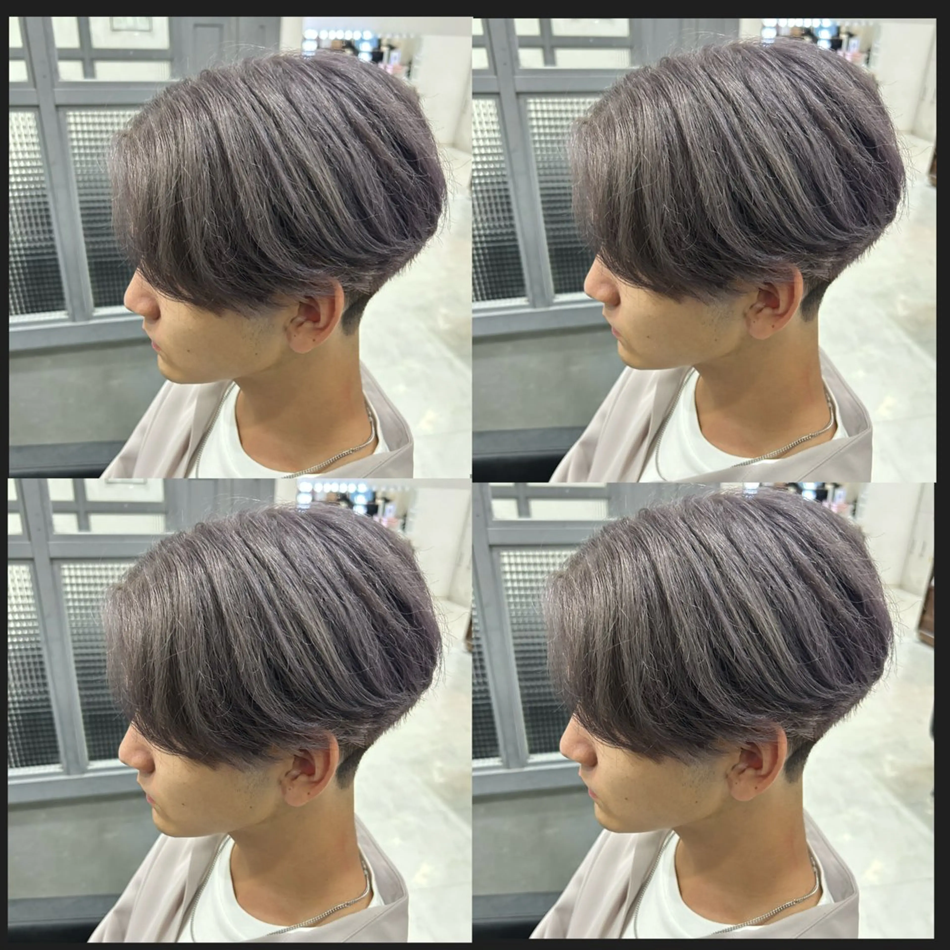 ショート カラー パーマ ヘアアレンジ メンズ カット ヘアカラー トリートメント 🔥メンズ特化渡辺 🔥ブリーチカラーのヘアスタイル