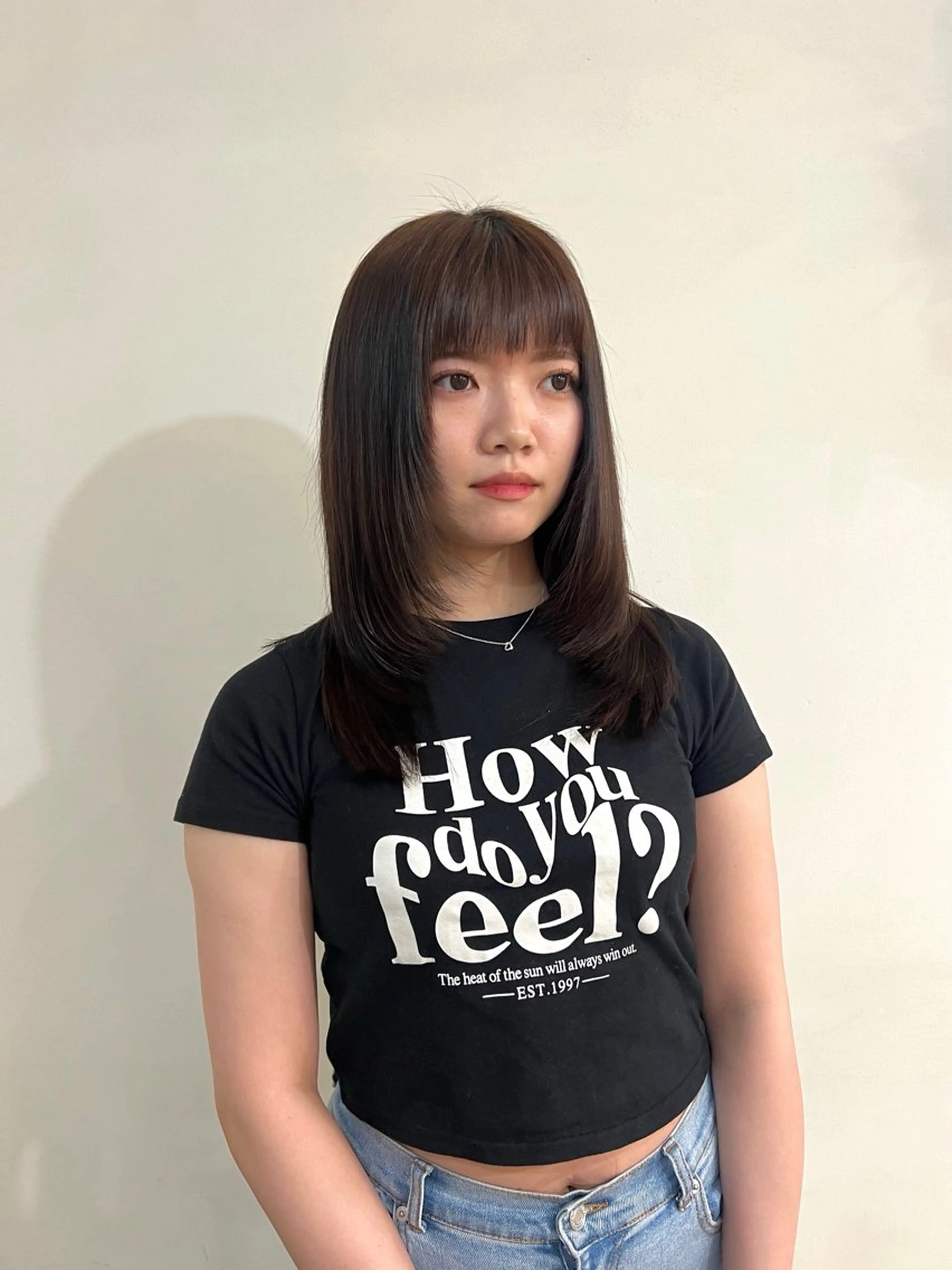 セミロング レイヤーカット 似合わせカット ayaka‎/暖色/ レイヤーカット🩰のヘアスタイル