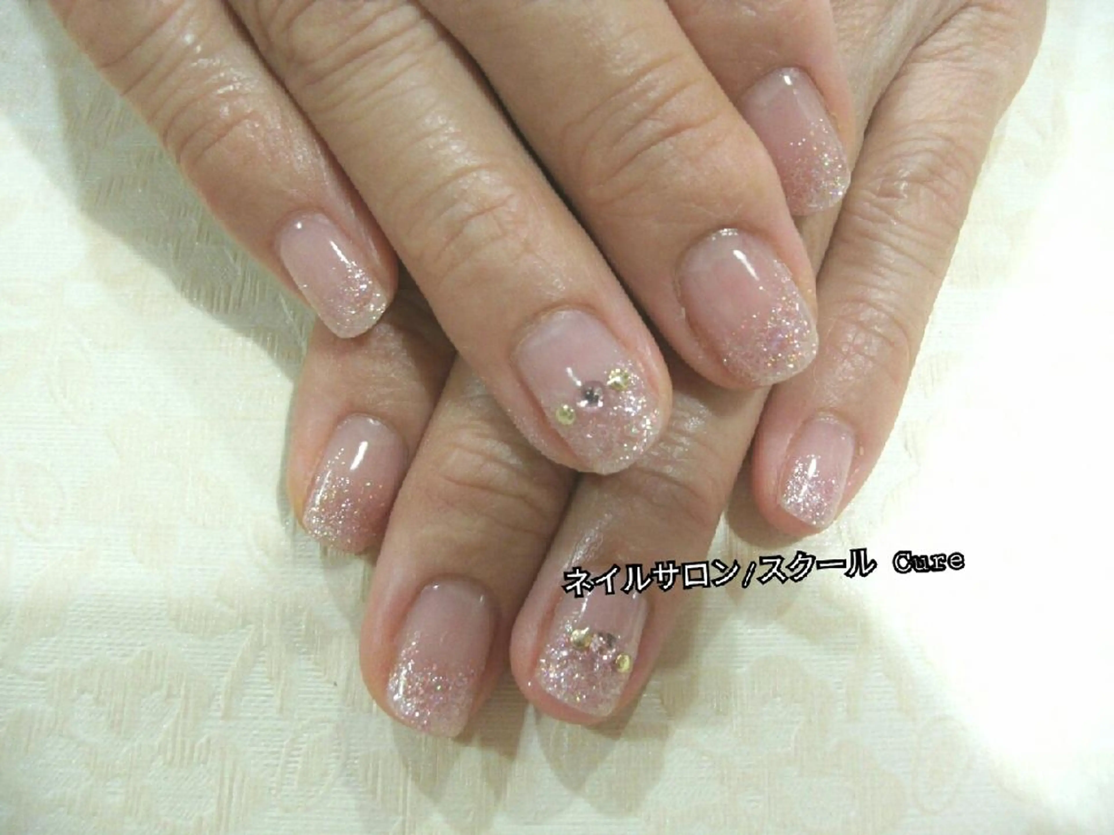 ショート ネイル ネイルサロン Cureのネイルデザイン