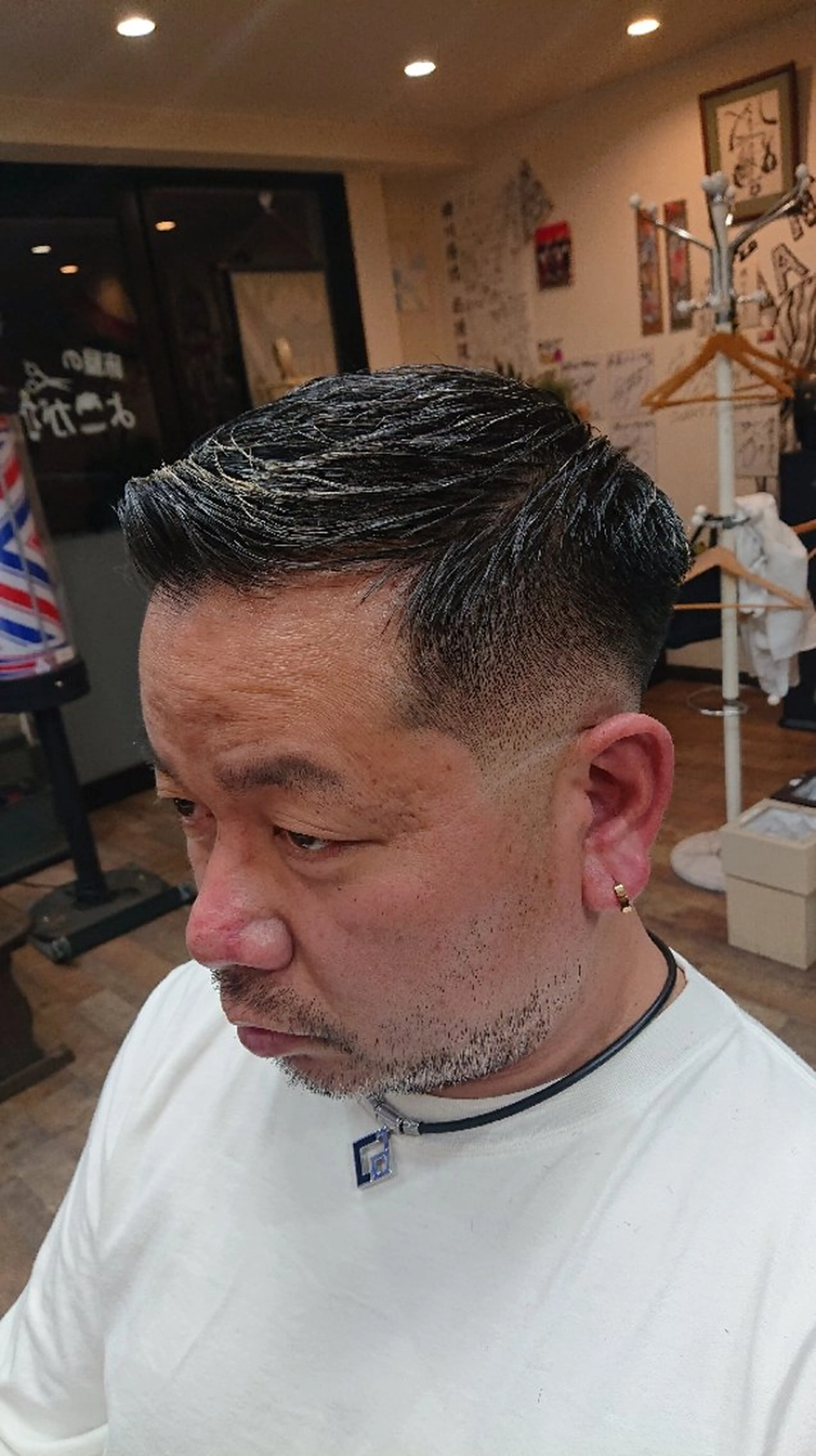 ショート 【床屋のよこがわ】 西村　岳春のヘアスタイル