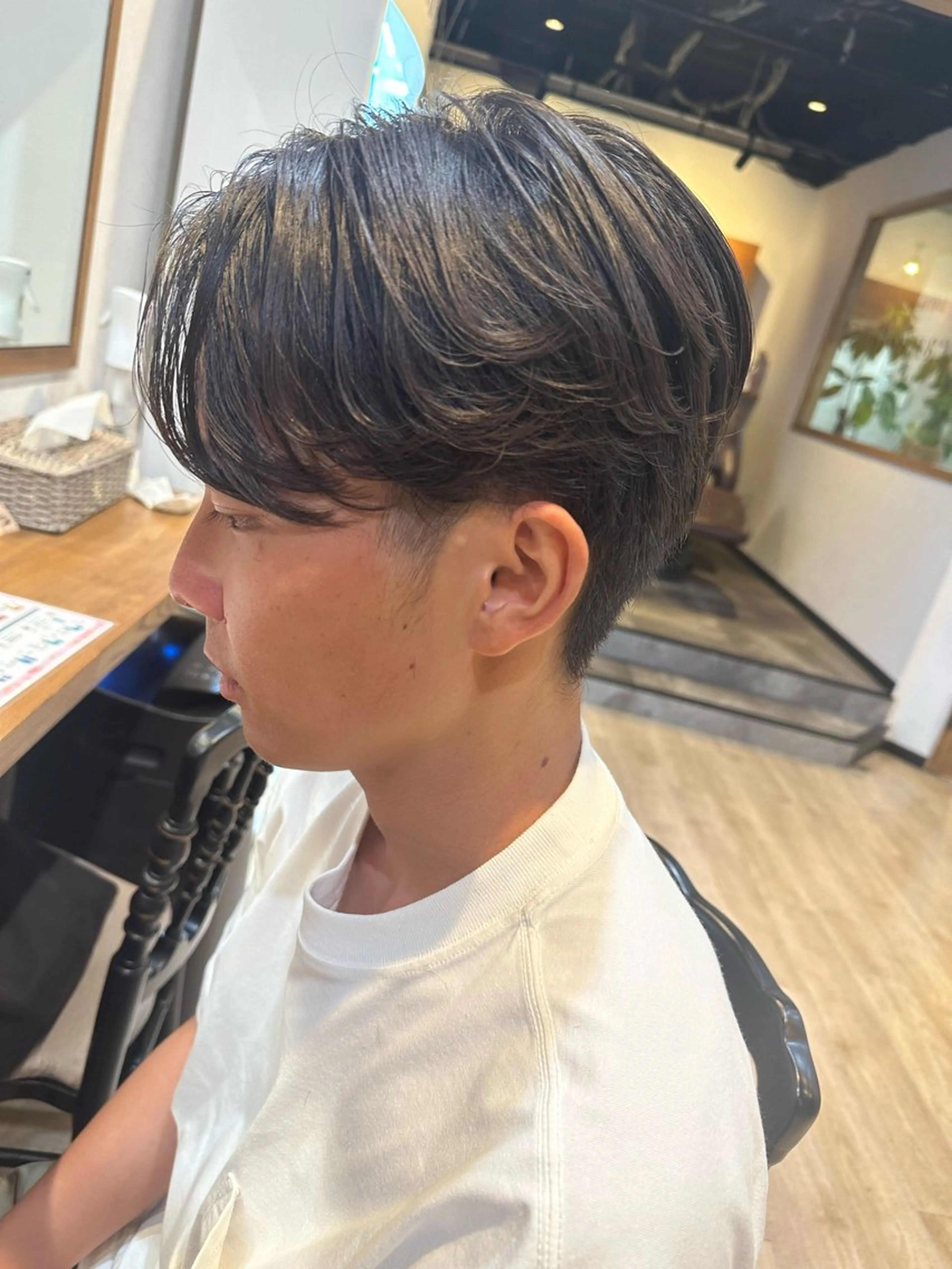 メンズ 髪質改善&ストレート ✂︎鈴木青樹のヘアスタイル