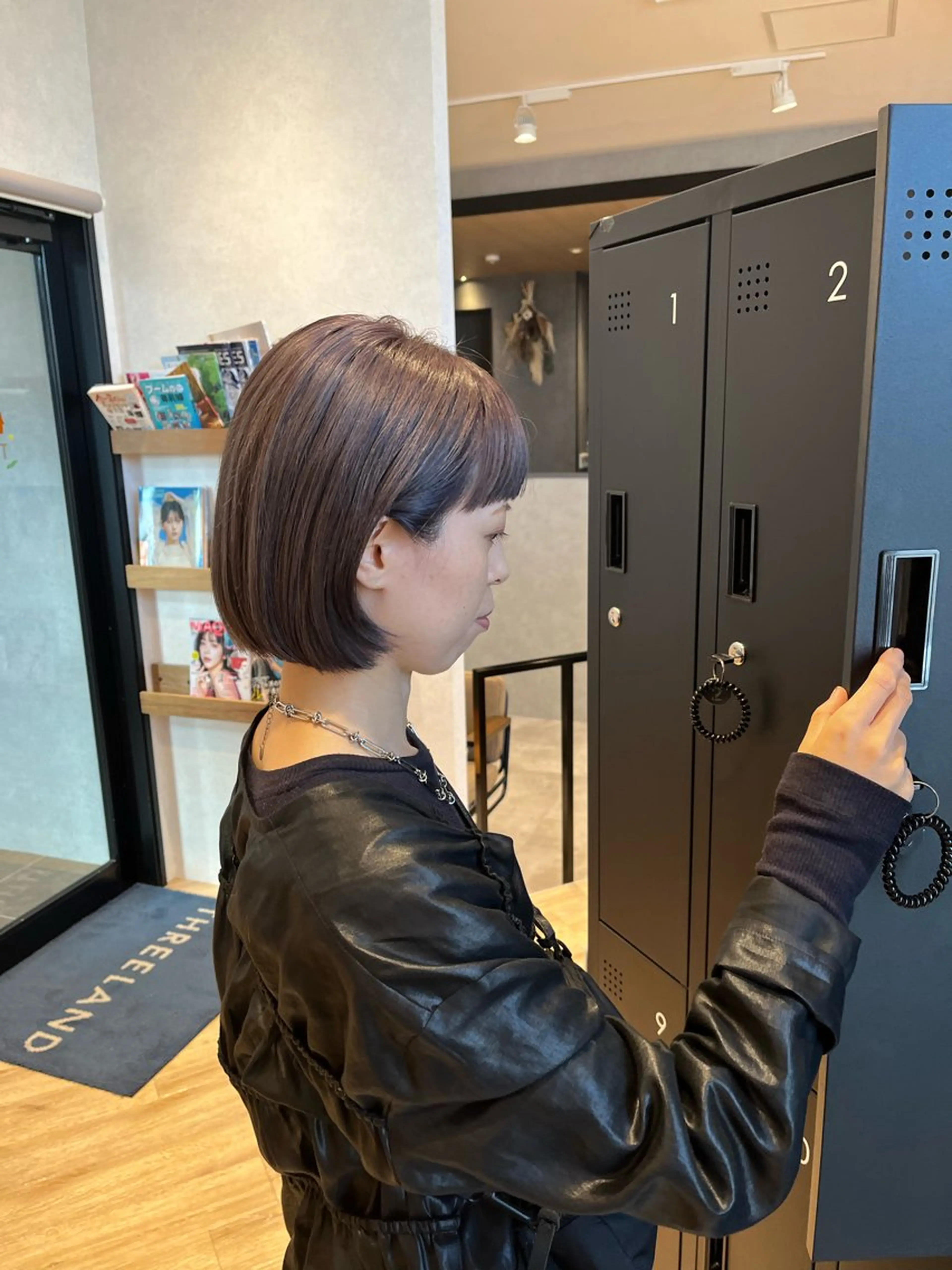 ショート ヘアカラー ナチュラル＊艶＊ 蒲生四丁目＊山保美月のヘアスタイル