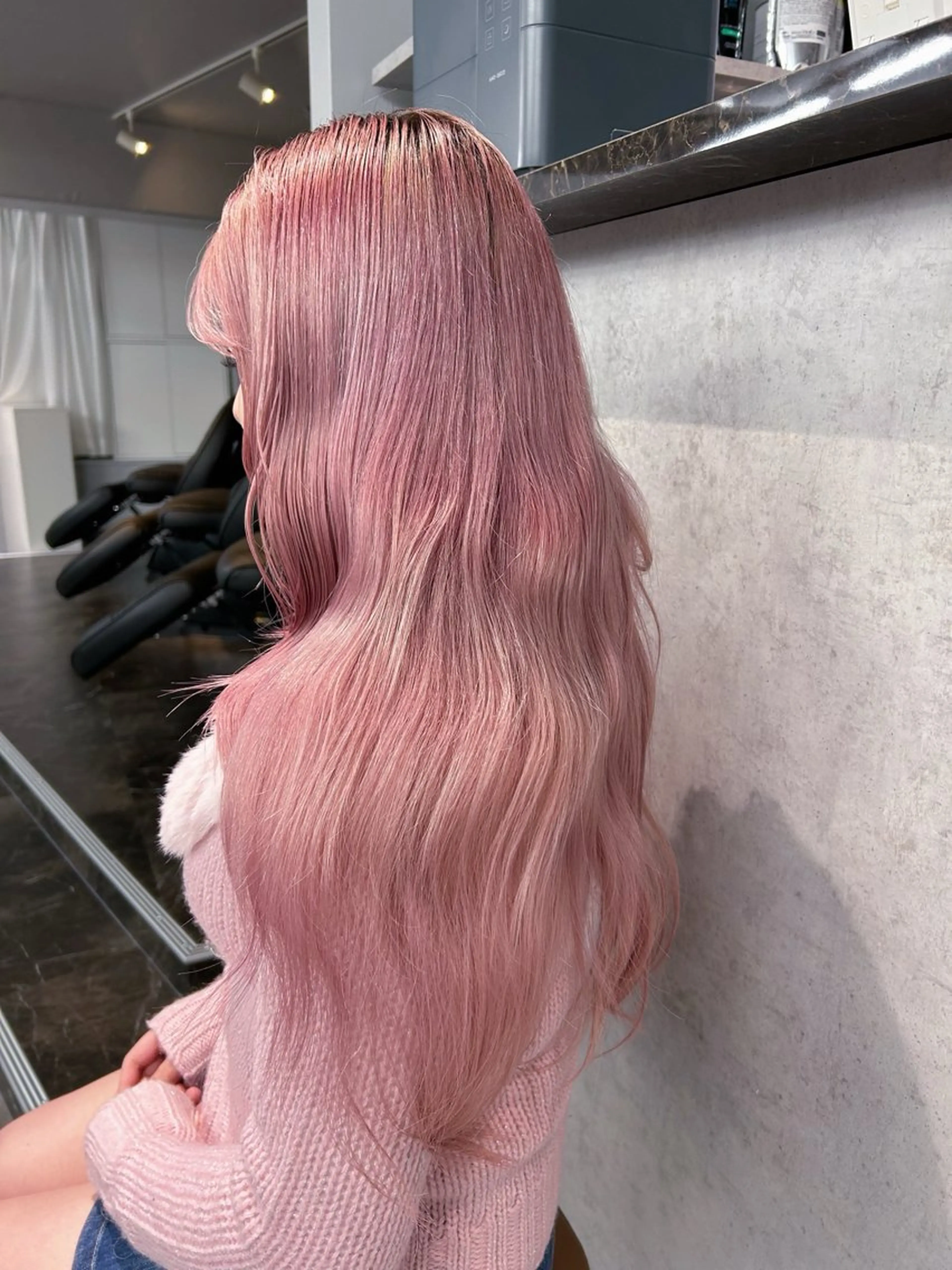 ロング カラー IDE AYANEのヘアスタイル