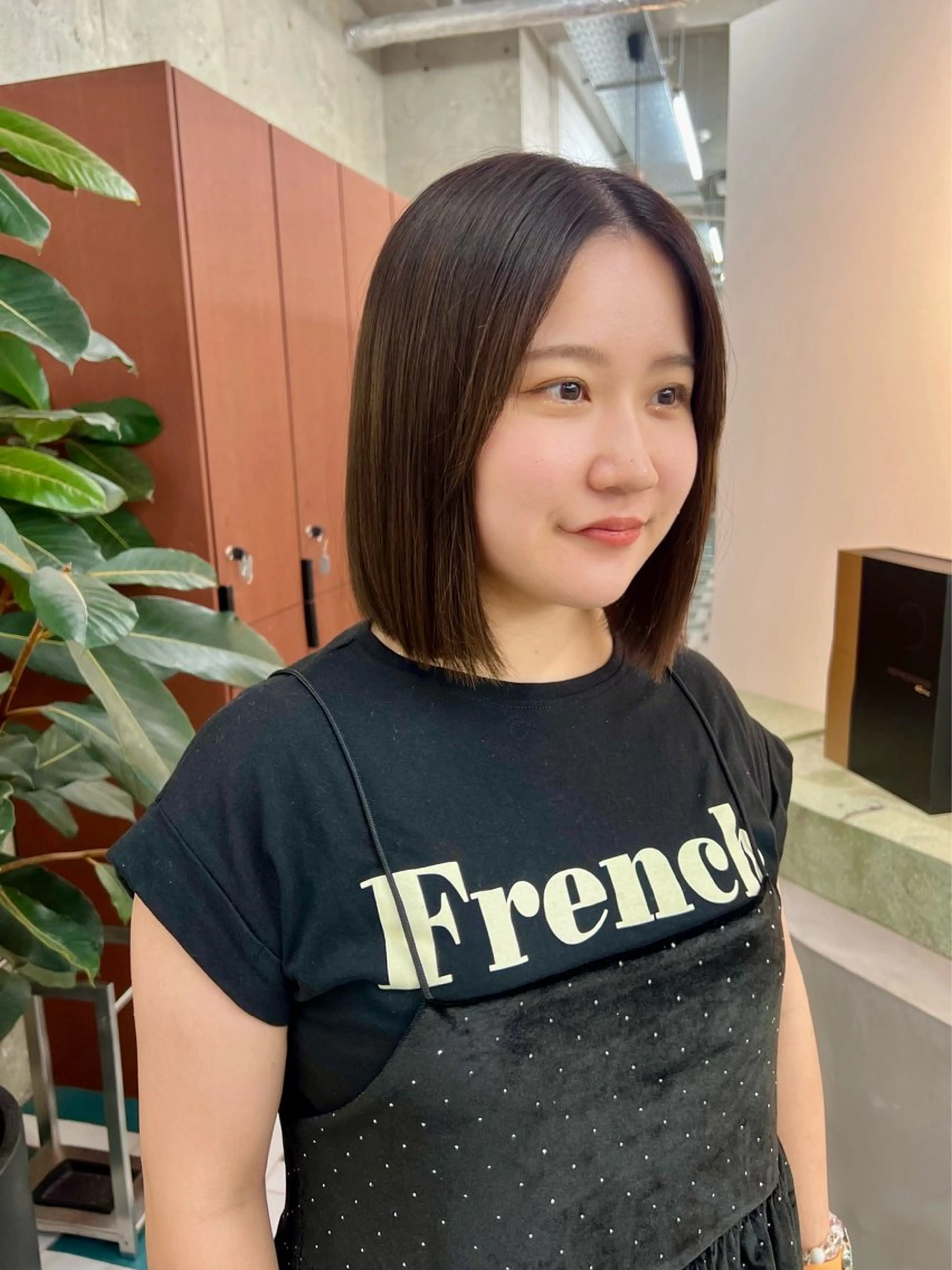 ショート AYAKA/名古屋/ 栄/ボブ/透明カラーのヘアスタイル