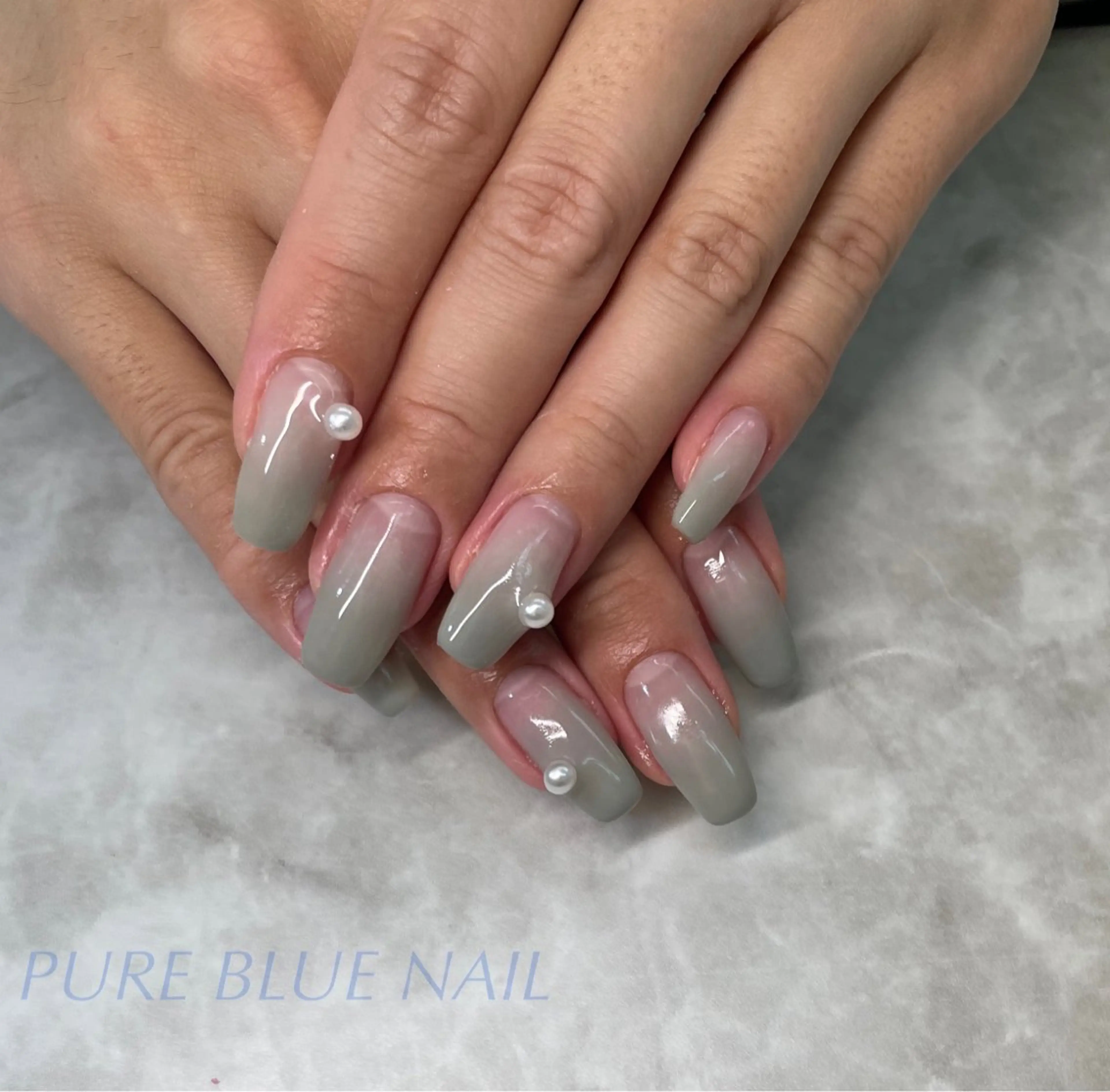 ネイル PURE BLUE NAILのネイルデザイン