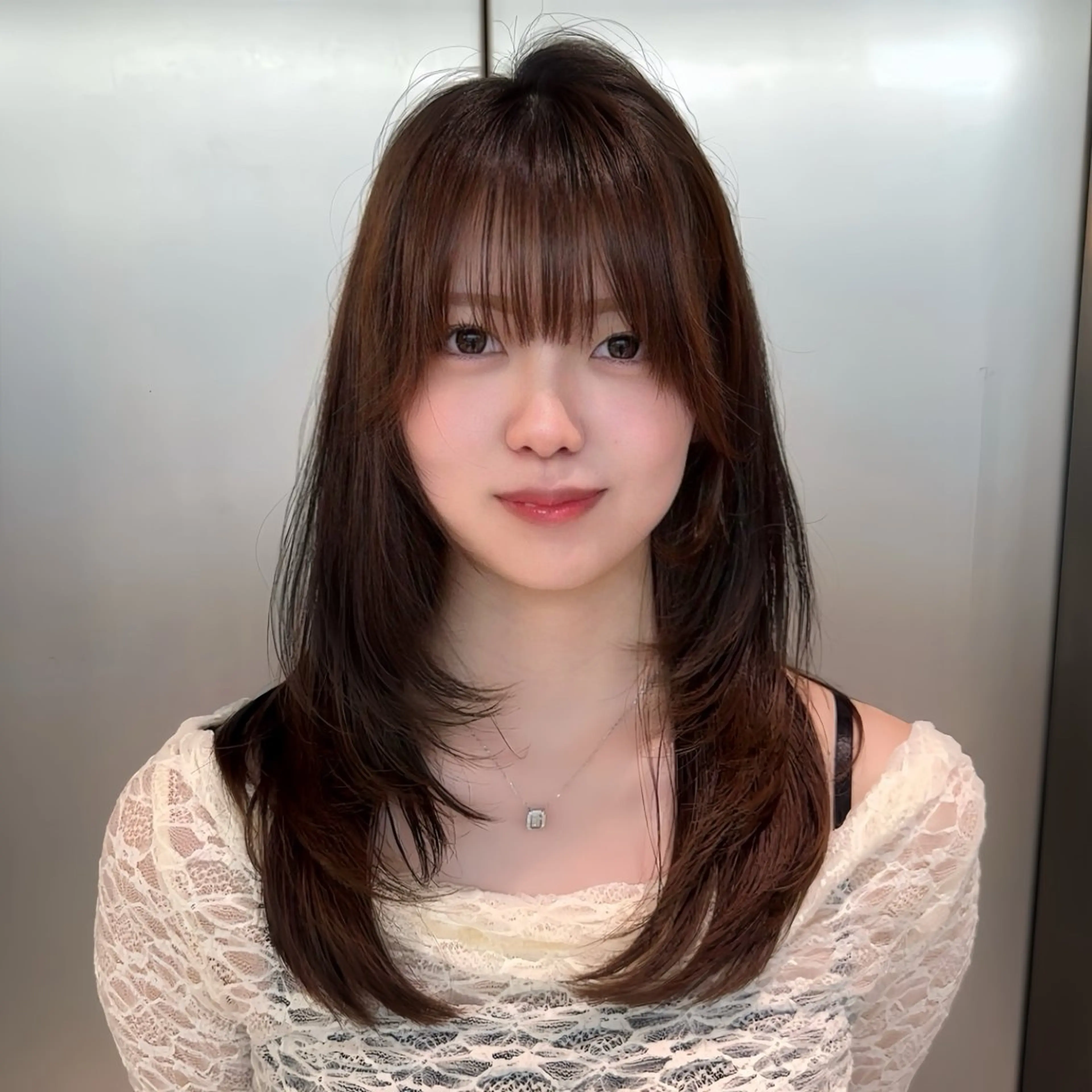 ミディアム 🎀Rimi୨୧ ✨艶✨color🎀のヘアスタイル