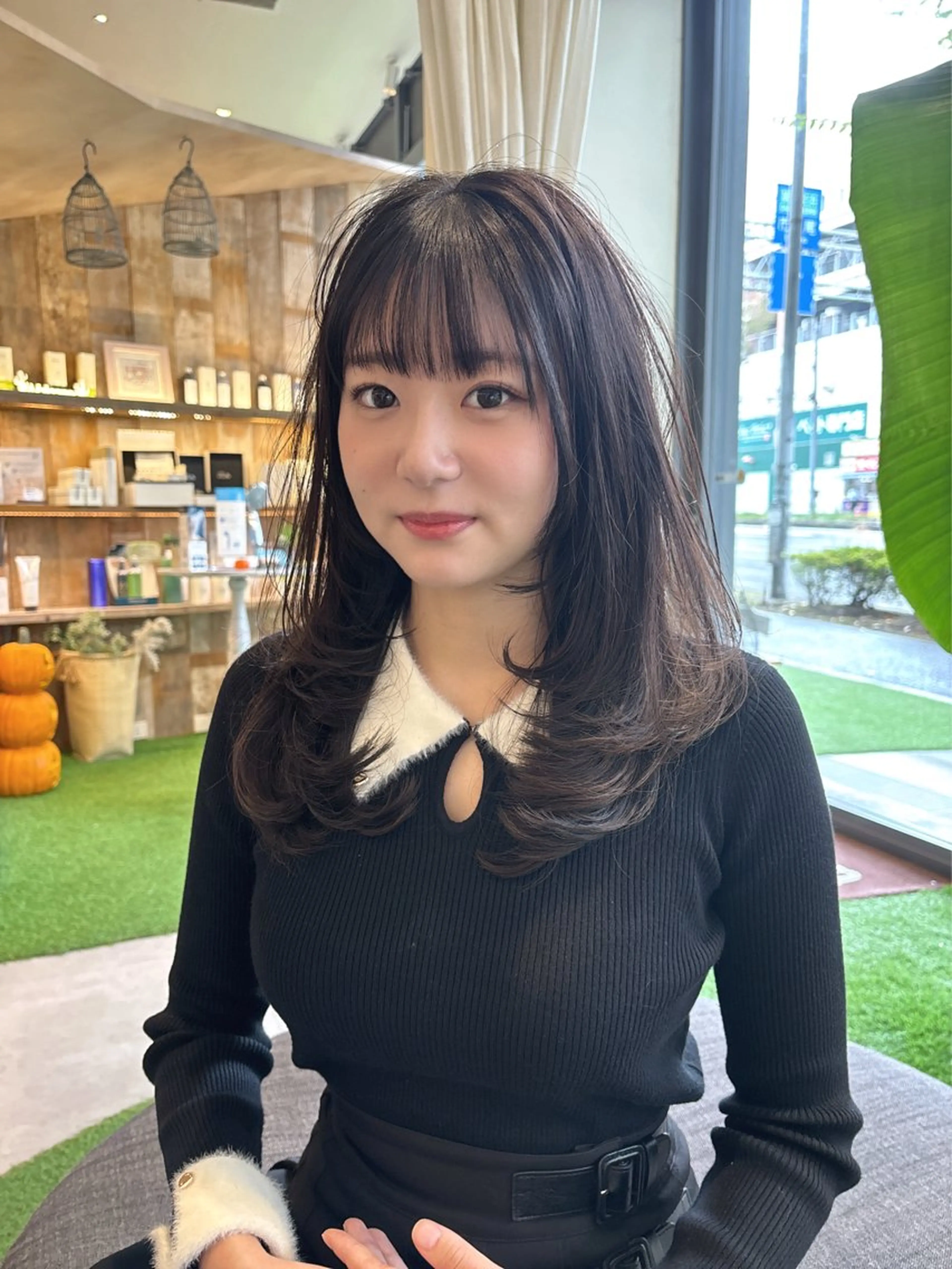 ✨最新美容成分特別プラン✨韓国風レイヤーカット＋艶髪カラー＋髪のスキンケア水素トリートメント＋トステア配合の写真