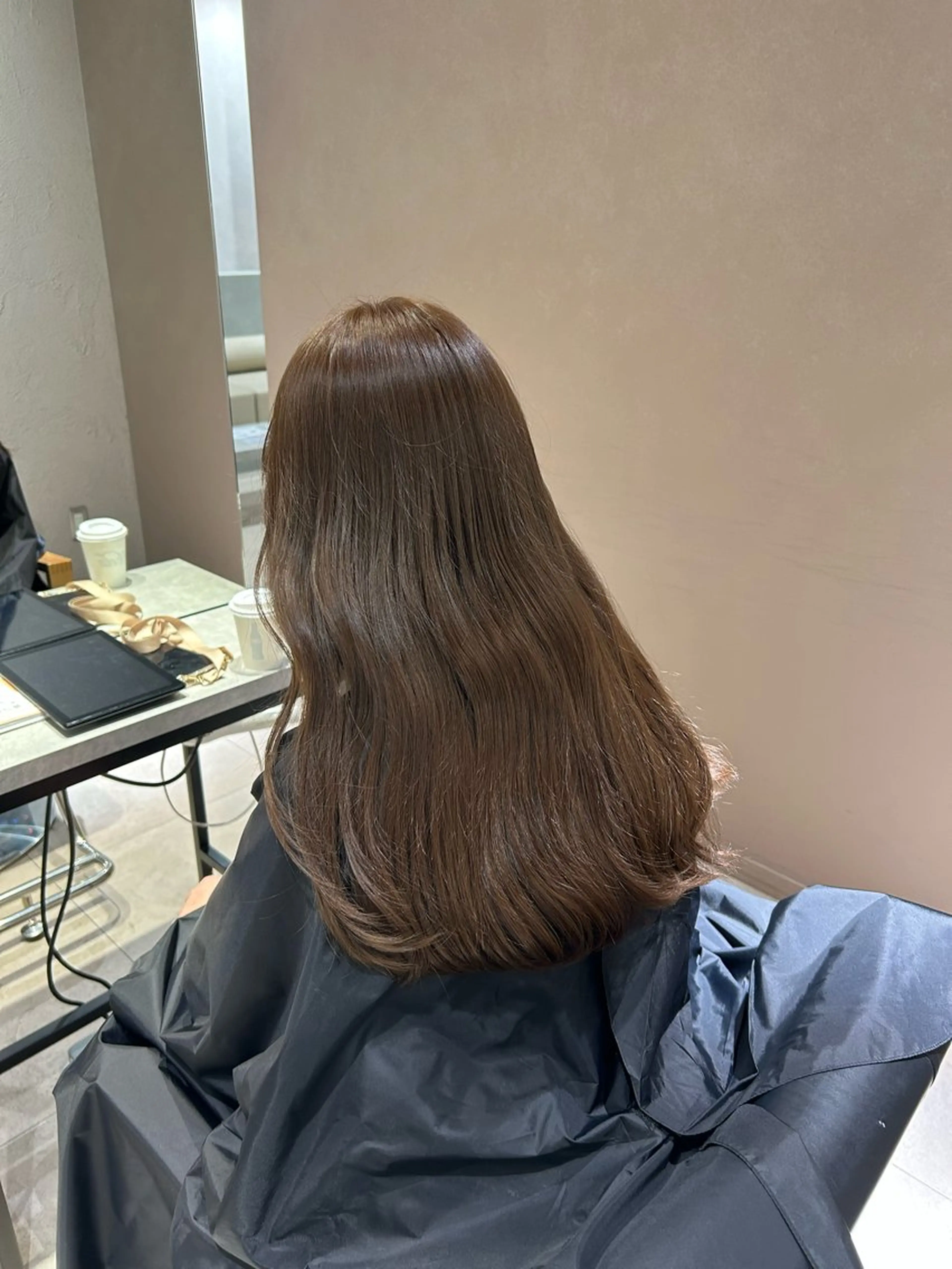 ロング ヘアカラー トリートメント Unami  / RIZUMUのヘアスタイル