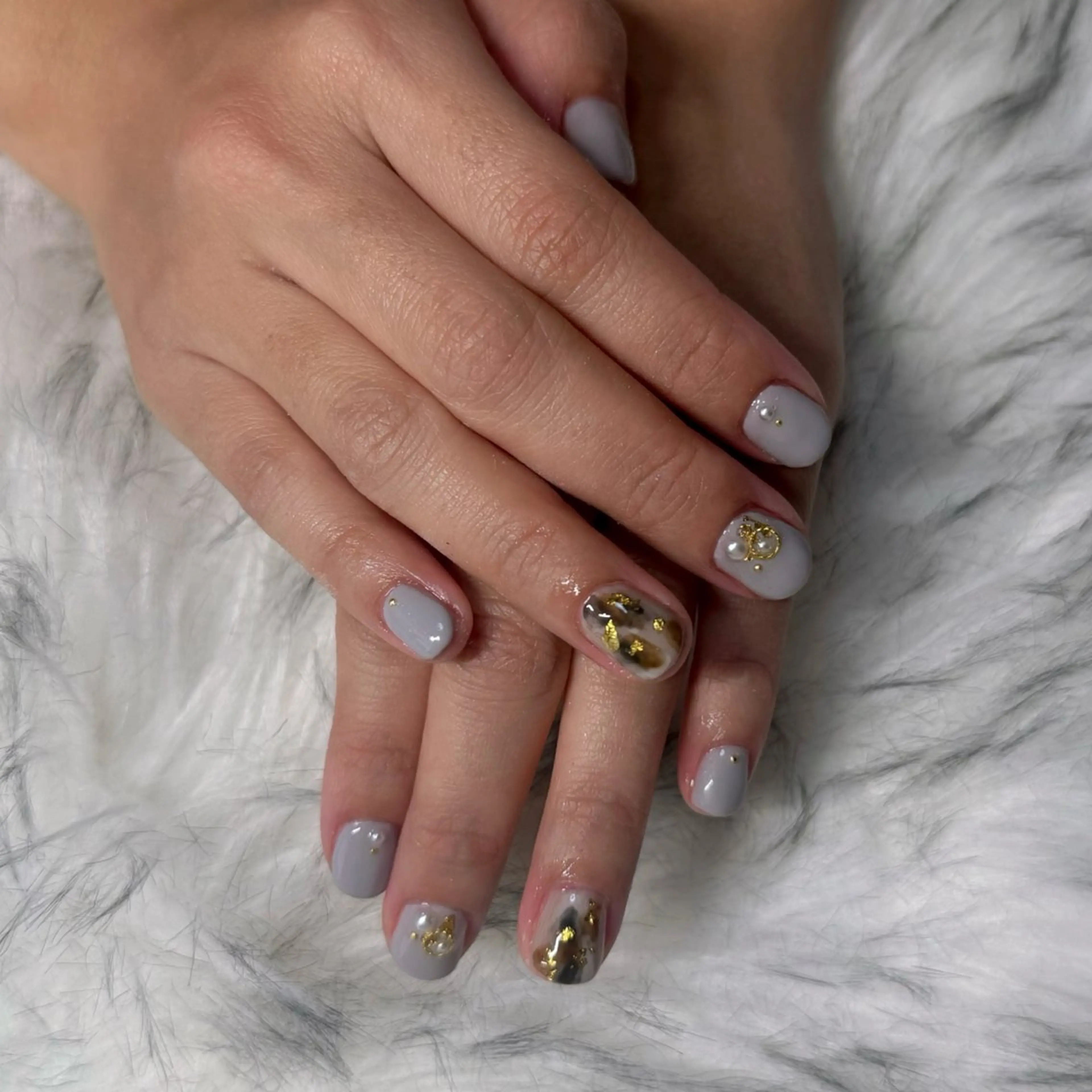 ショート ハンドネイル mao .のネイルデザイン