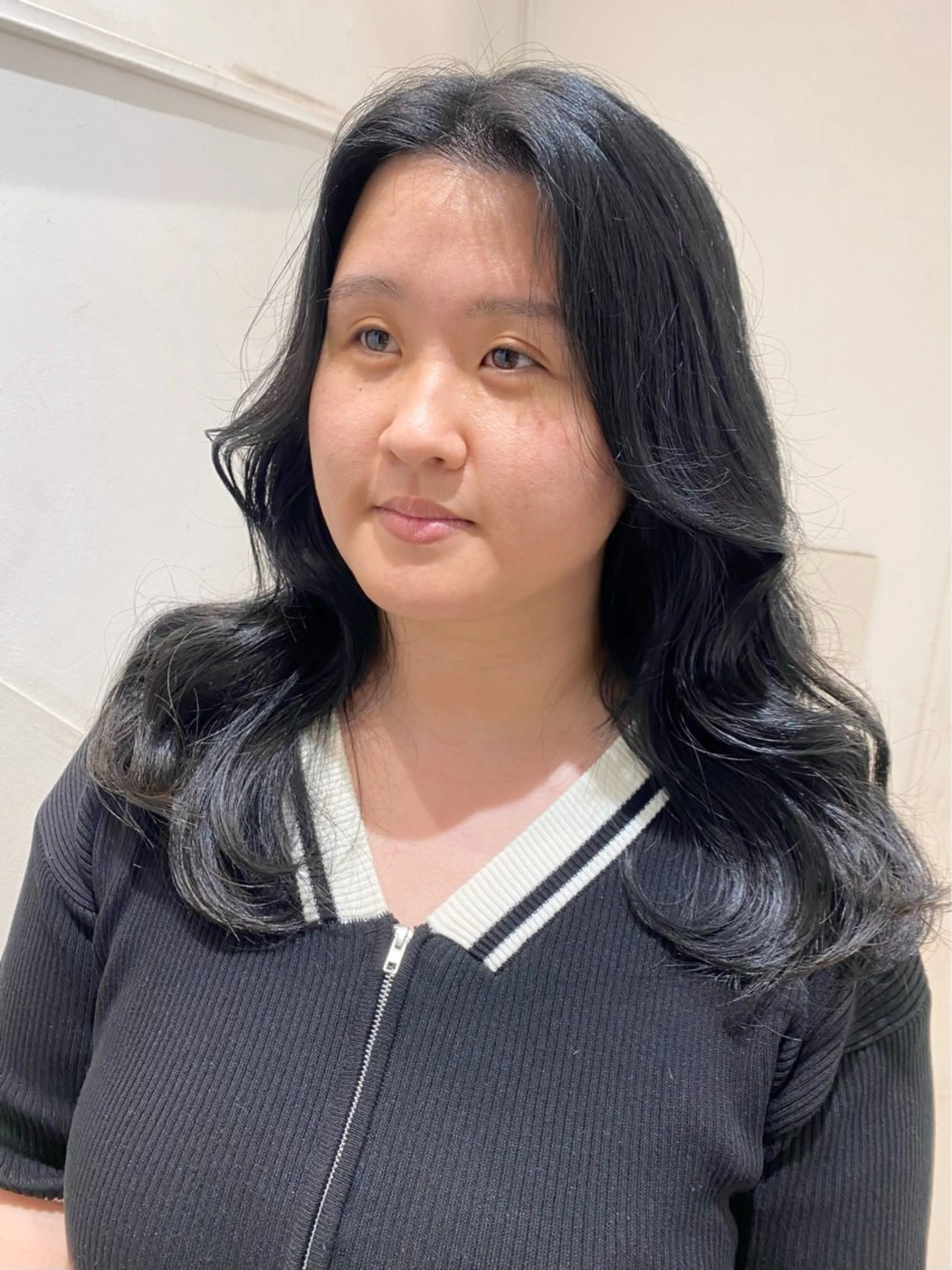 ロング カラー アディクシーカラー ✨くびれスタイル✨️ 戸嶋穂乃香のヘアスタイル