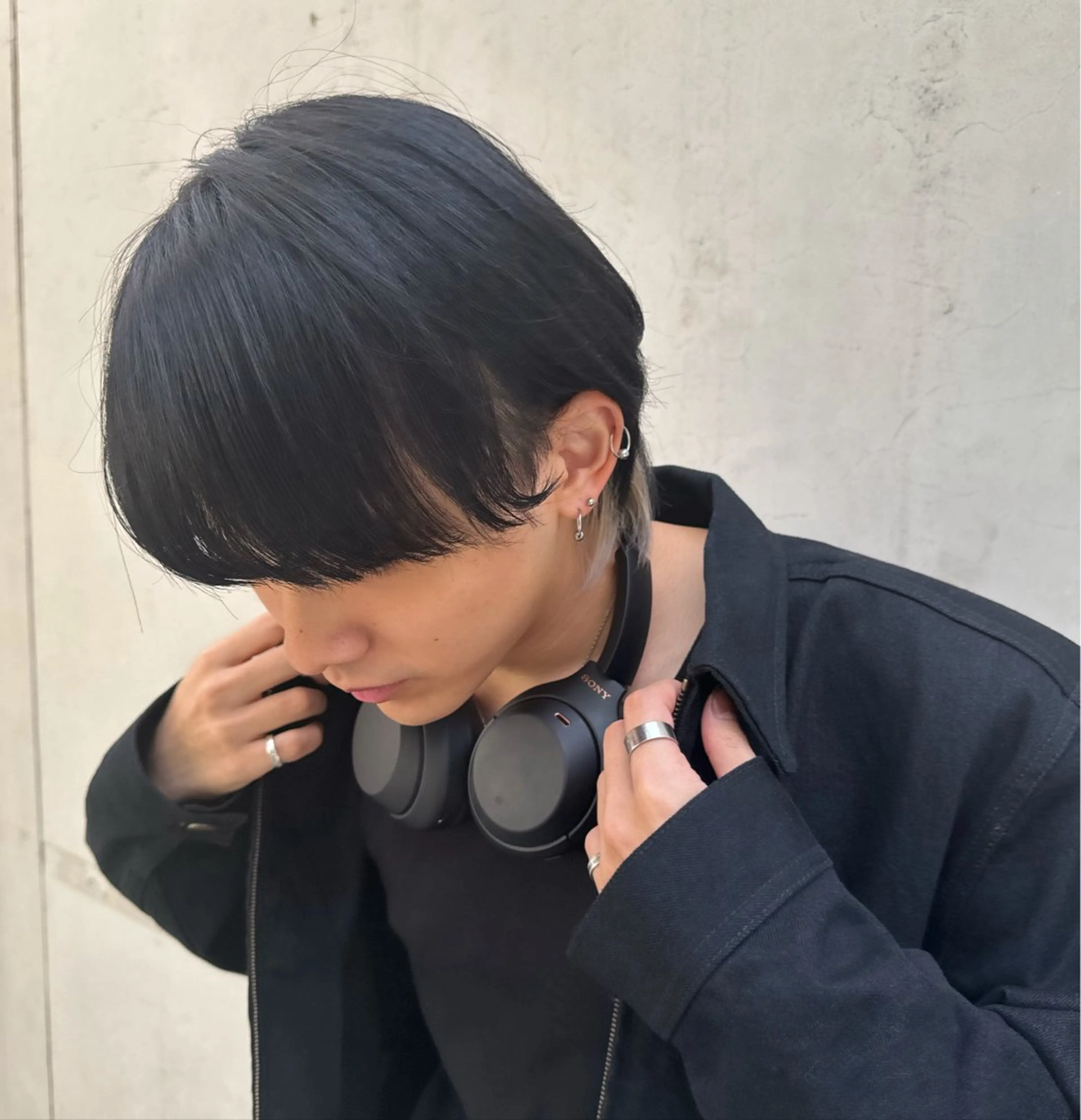 ミディアム カラー パーマ ヘアアレンジ メンズ マッシュウルフ マッシュ メンズウルフカット ウルフカット メンズ特化酒井翔太 /メンズカット/名駅のヘアスタイル