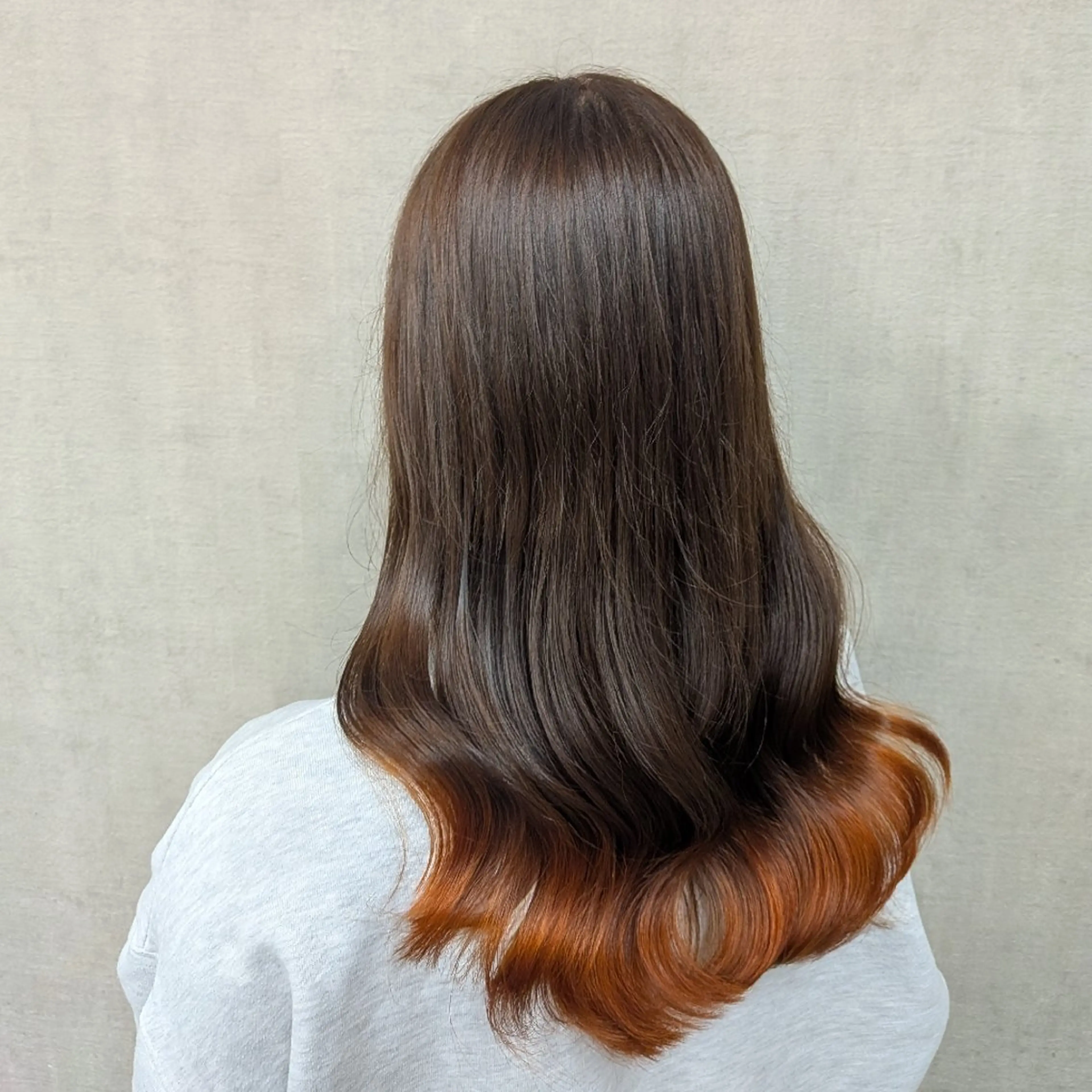 ♪レディース限定♪カット＋グラデーションダブルカラーの写真