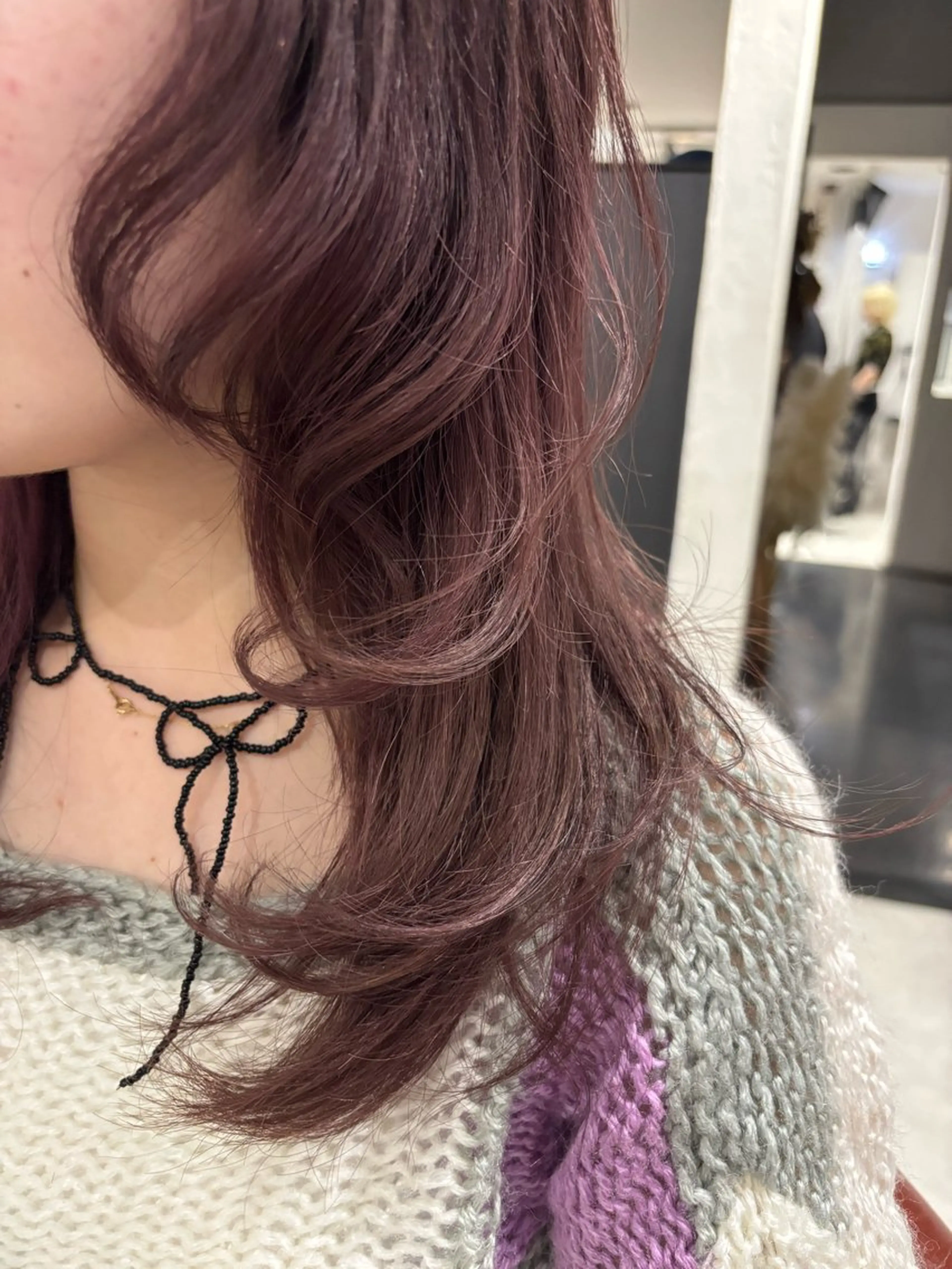 カラー ラベンダーカラー ラベンダーピンク ピンクカラー 【NARVIS】 菅田愛華のヘアスタイル