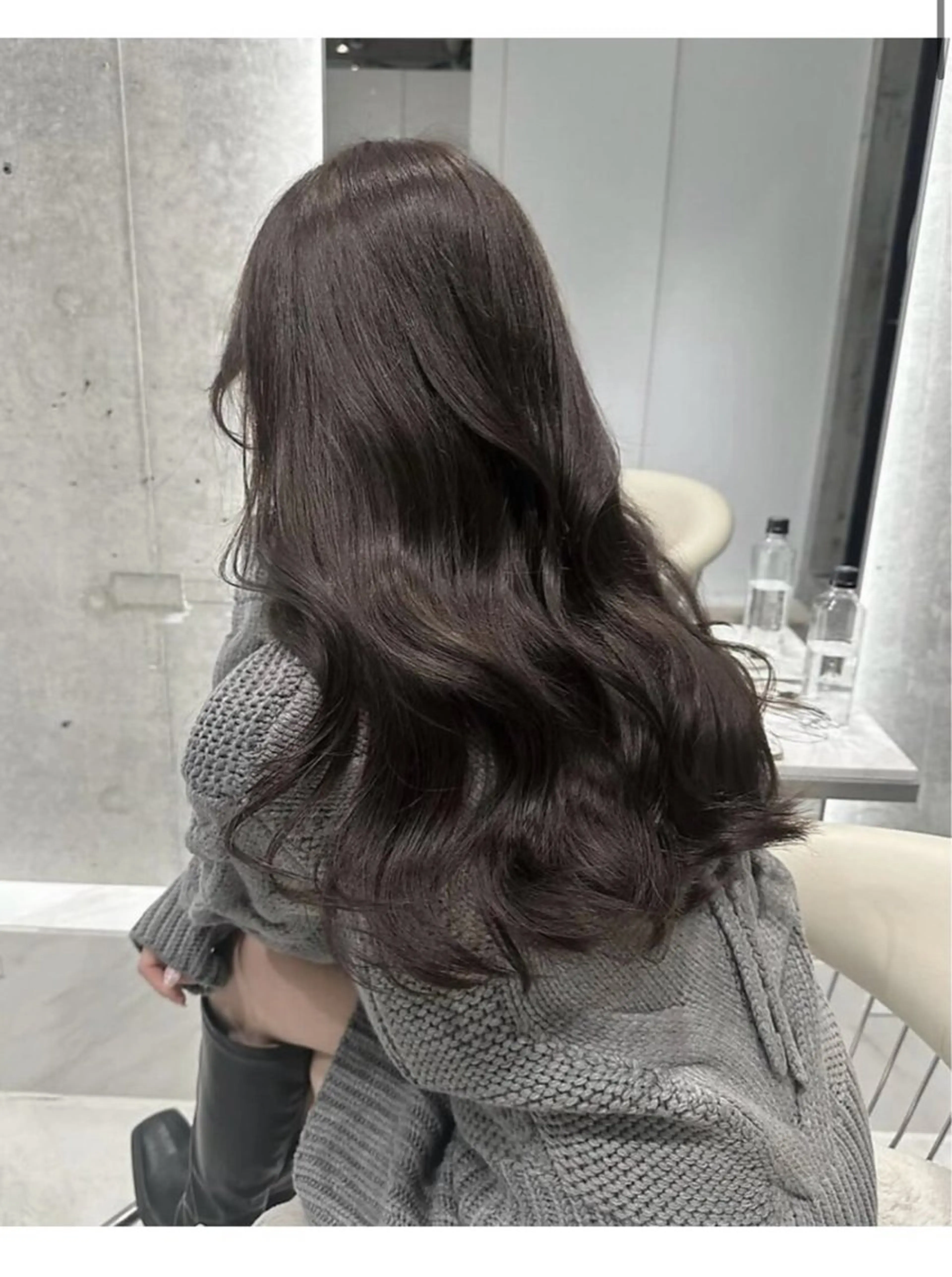 🎀人気No.2【カット＋透明感ケアカラー＋超音波TOKIOトリートメント】💫#韓国の写真