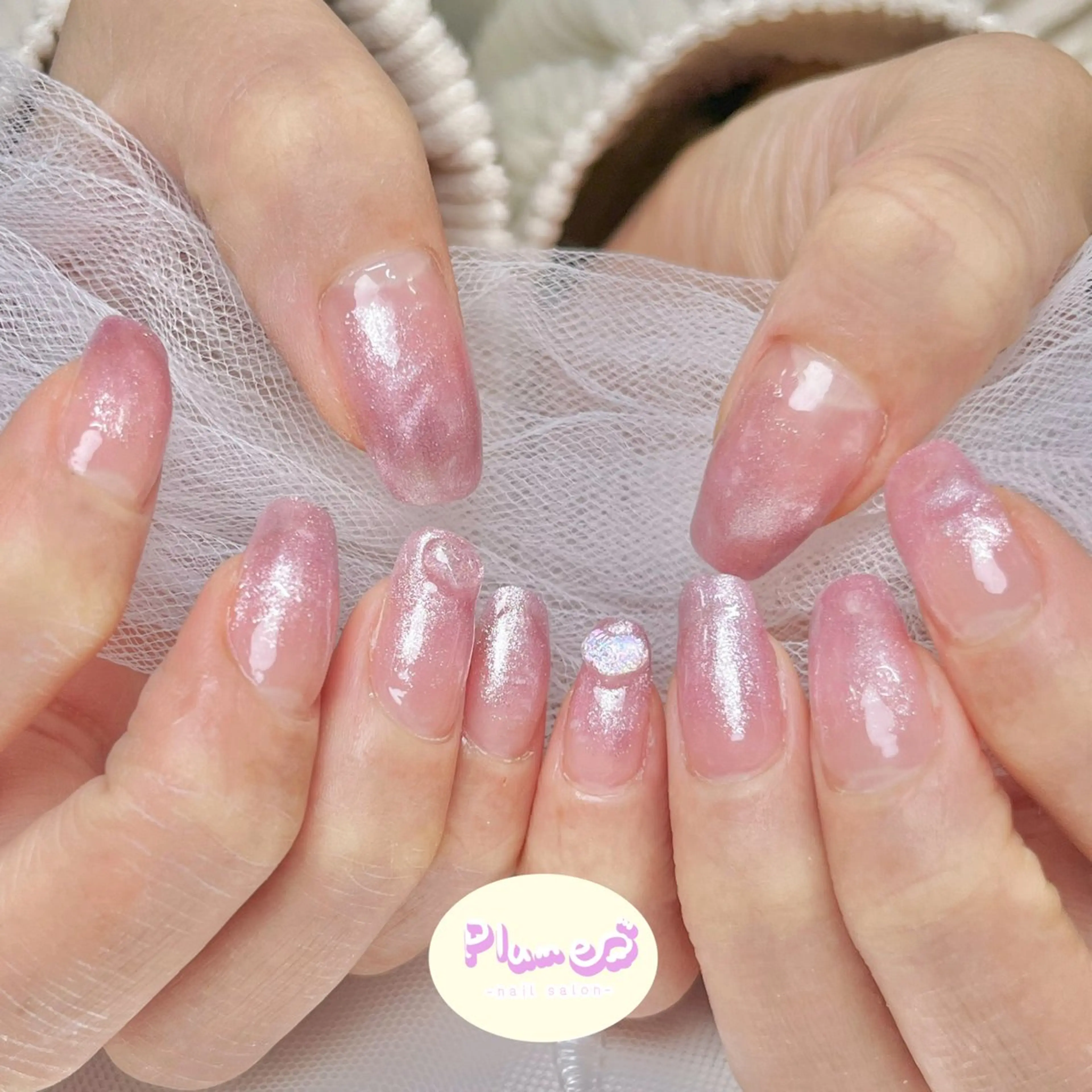 ネイル ハンドネイル plume nail ☆韓国ネイルのネイルデザイン