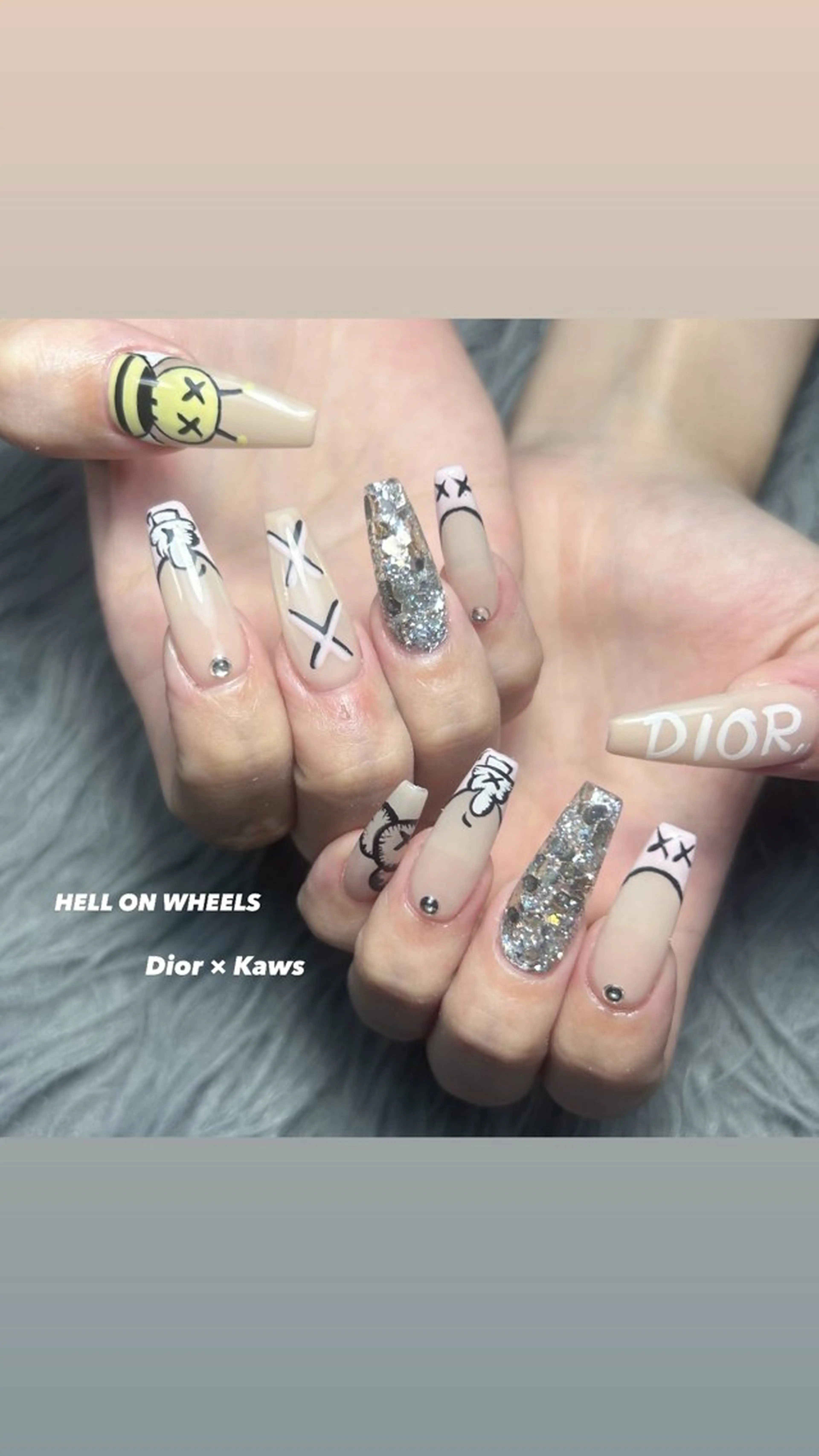 ネイル ハンドネイル ⛓Miyu ⛓のネイルデザイン