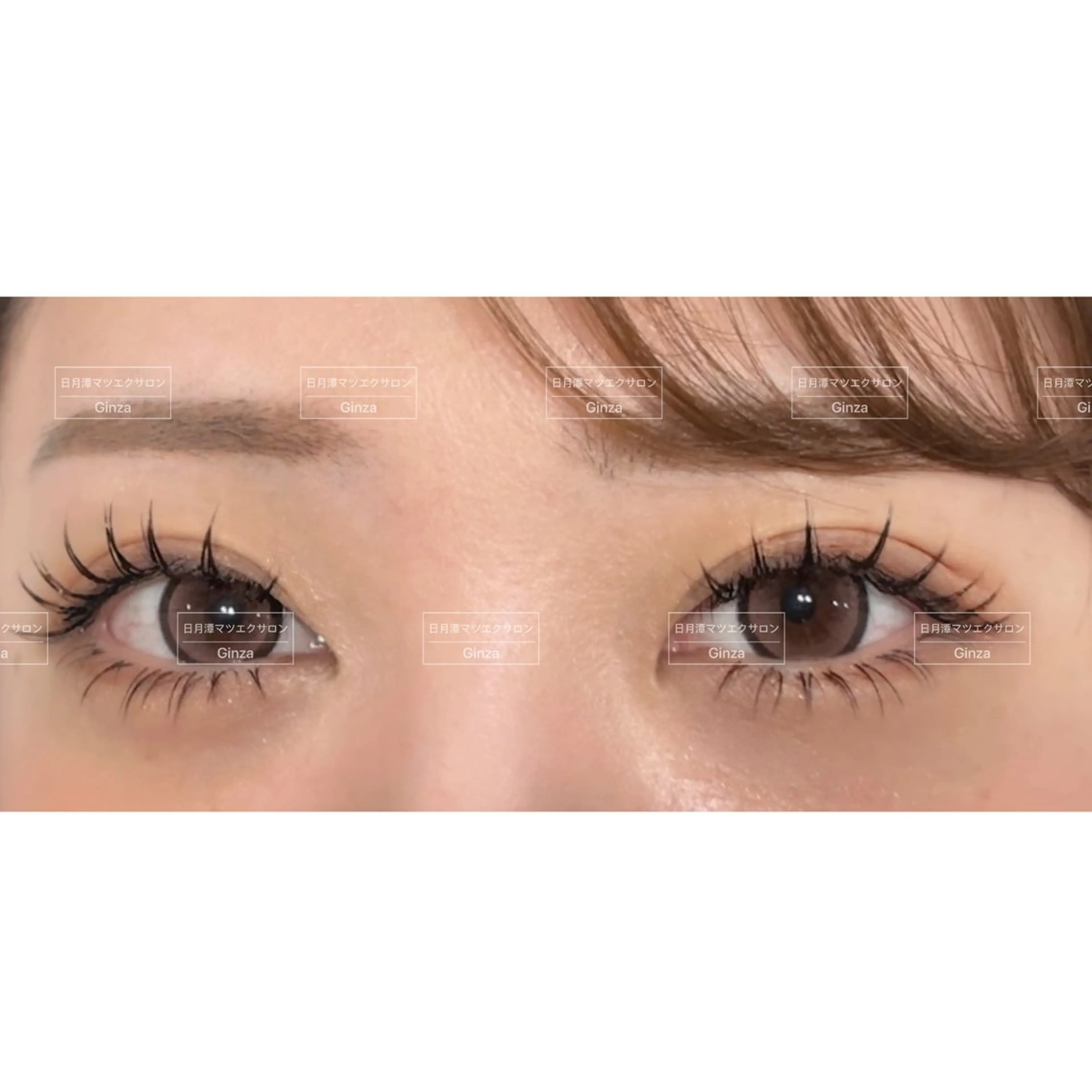 マツエク・マツパ 🔆日月潭🌙 銀座店のマツエク・マツパデザイン