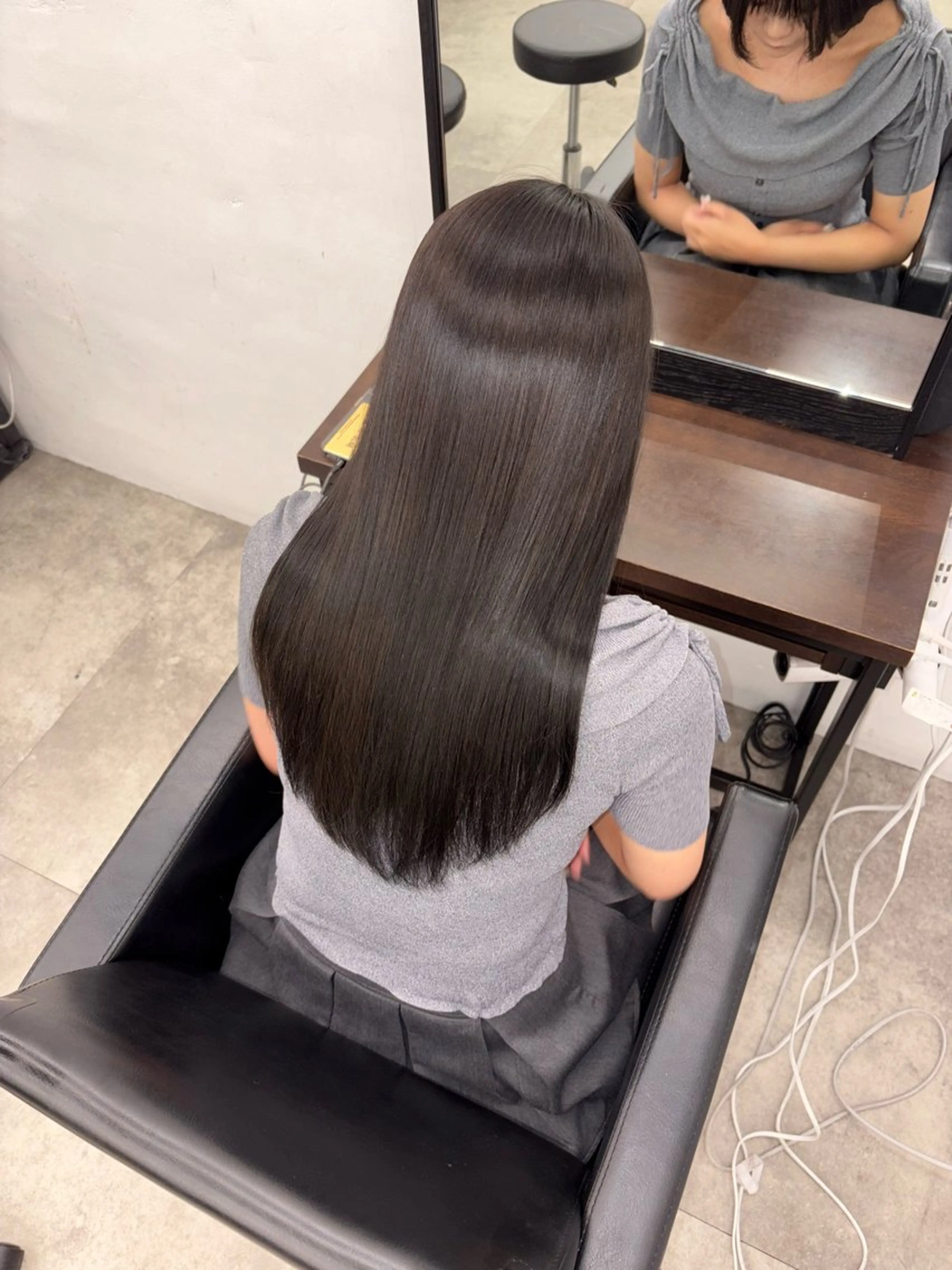 ロング ヘアカラー トリートメント 髪質改善/艶髪特化 /透明感✨️こうめいのヘアスタイル