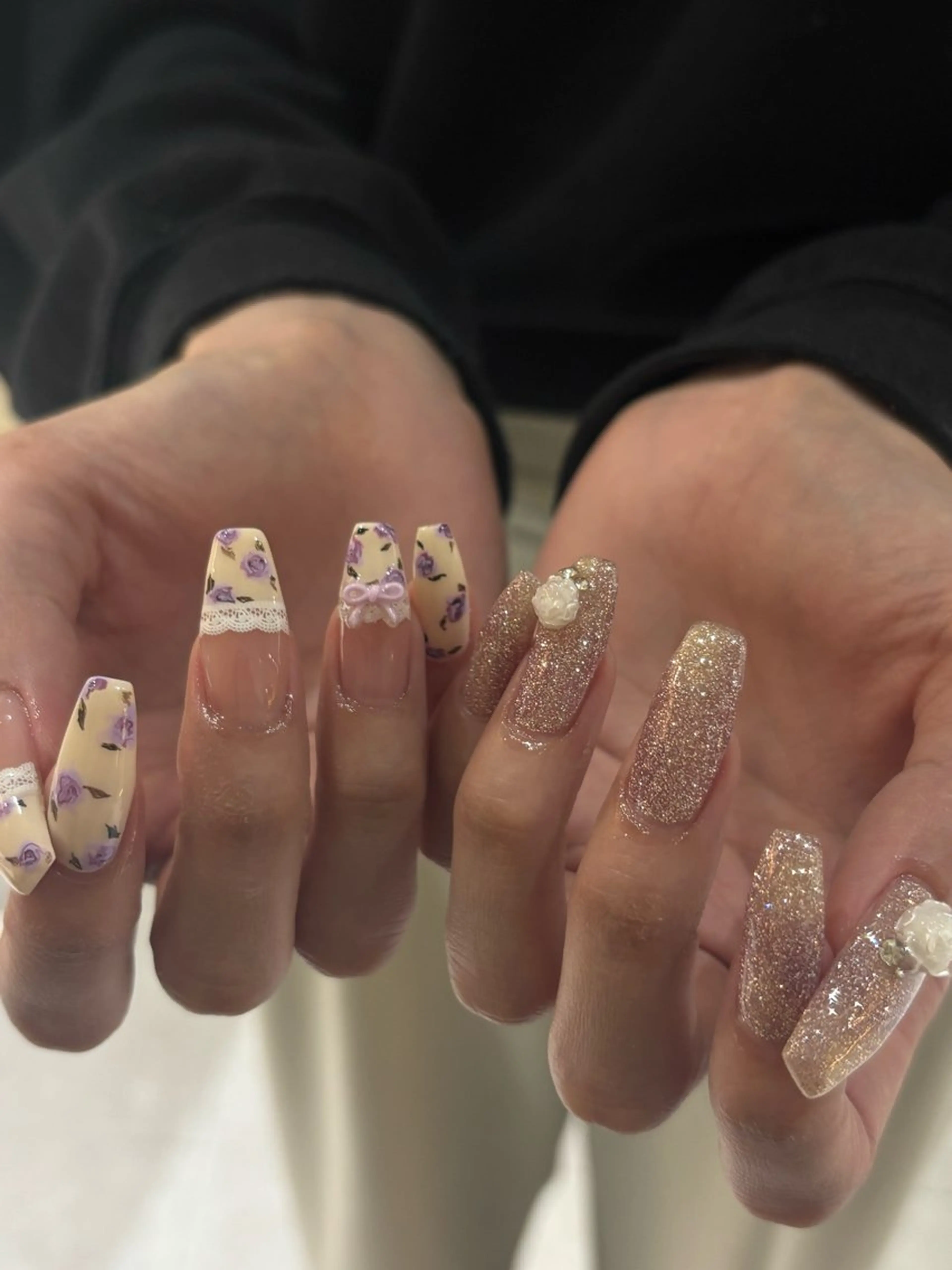 ネイル ハンドネイル 【Zina京都駅前】 きぬがわ らむのネイルデザイン