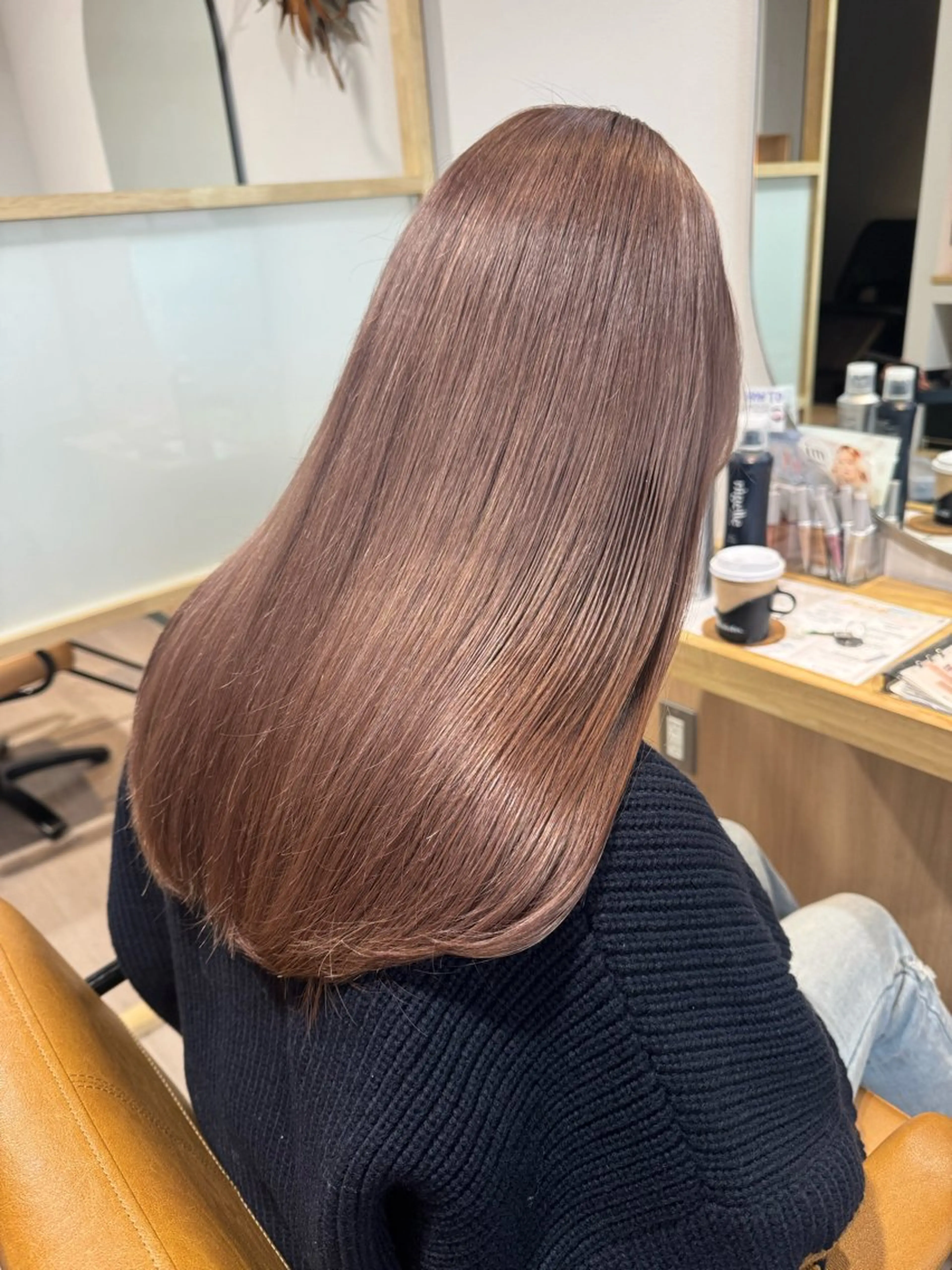ミディアム トリートメント 星野 きらりのヘアスタイル